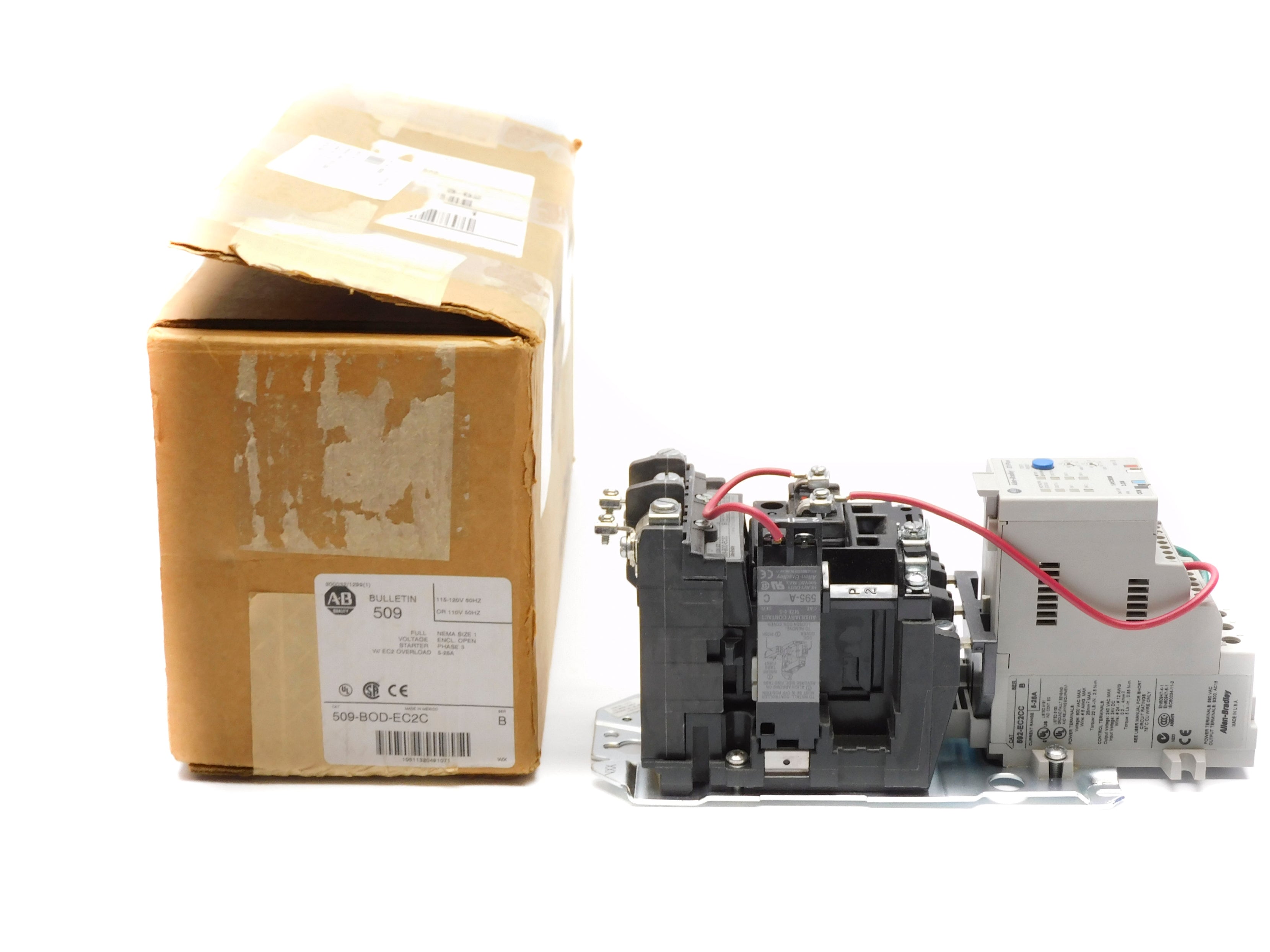 ALLEN BRADLEY 509-BOD-EC2C SER. B (BR/WH) NSMP
