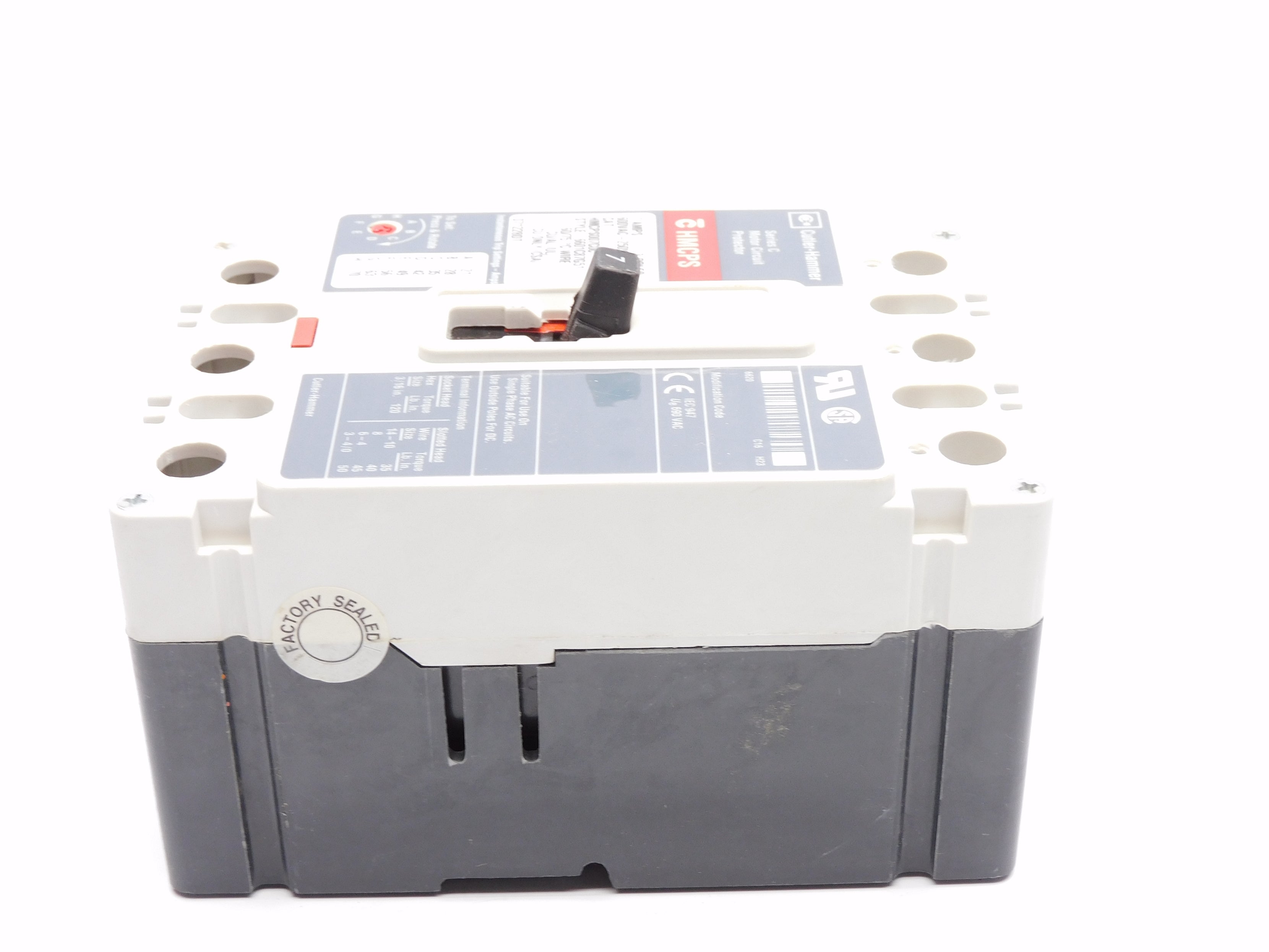 CUTLER HAMMER HMCPS007C0C SER. C 7A 600VAC (GRAY) NSNP