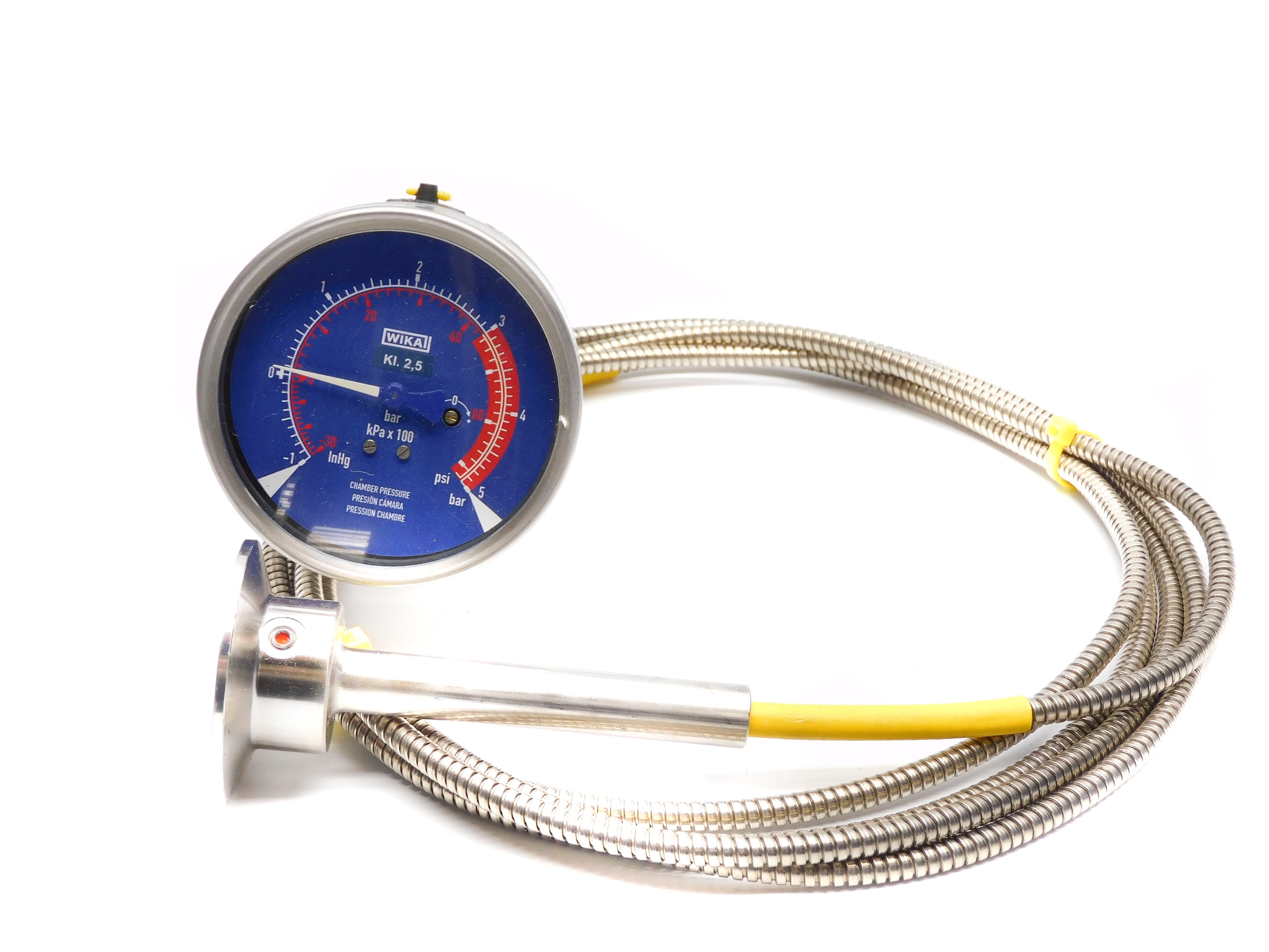 WIKA KI.2,5 -30"HG-80PSI (AS PICTURED) NSNP
