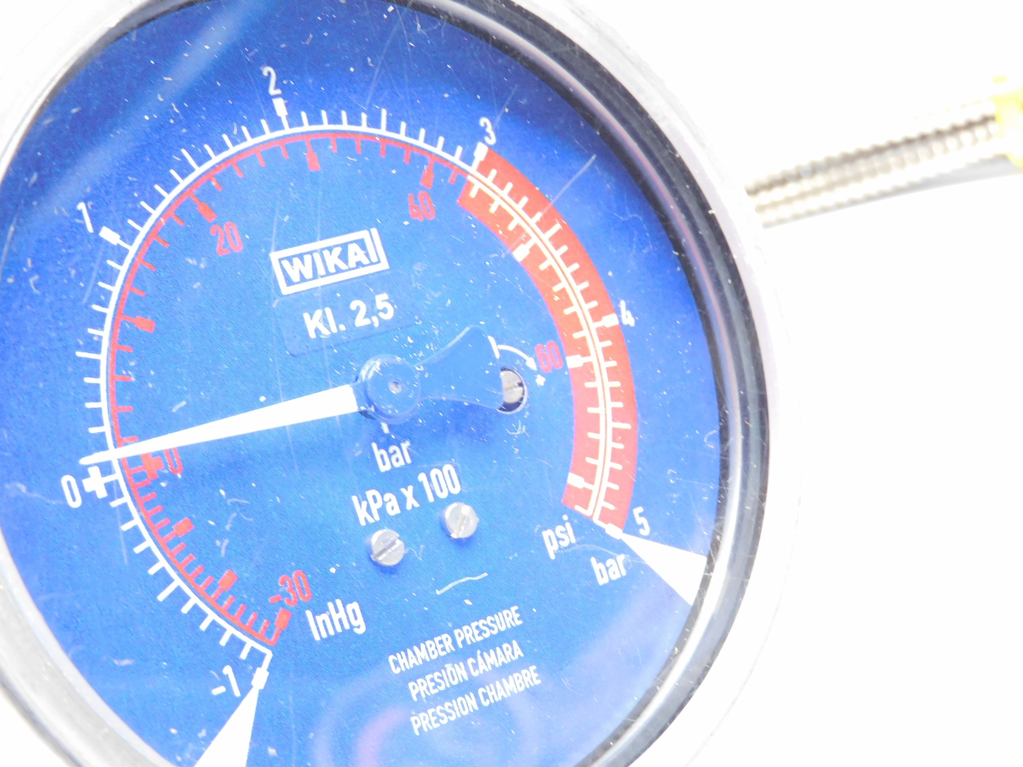 WIKA KI.2,5 -30"HG-80PSI (AS PICTURED) NSNP