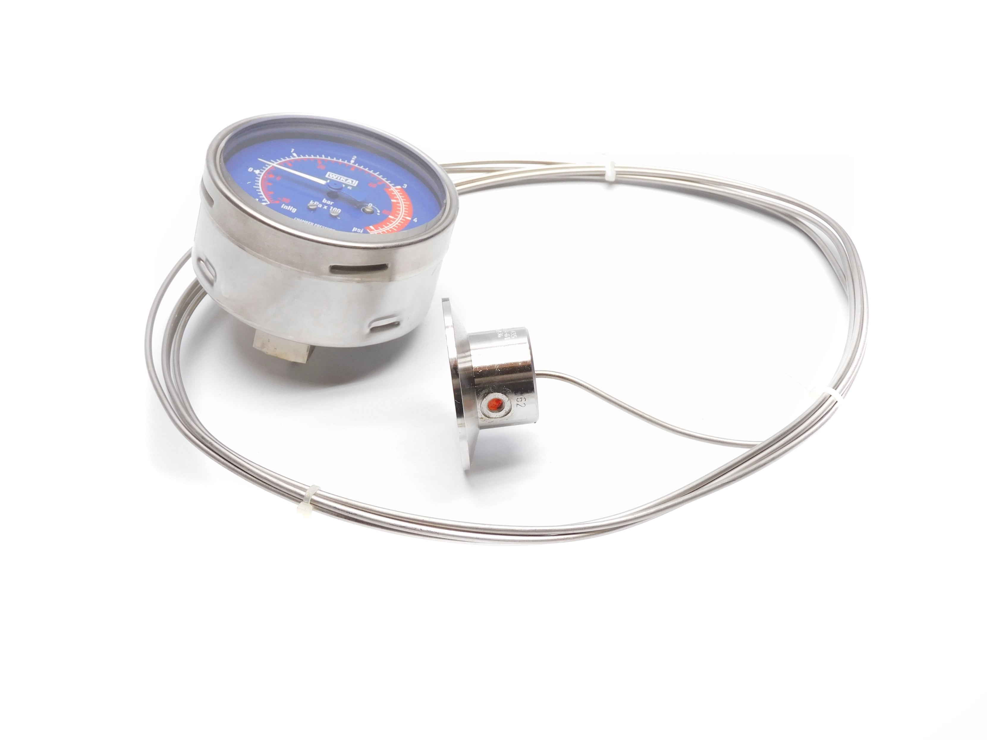 WIKA KI.2,5 -30"HG-80PSI NSNP