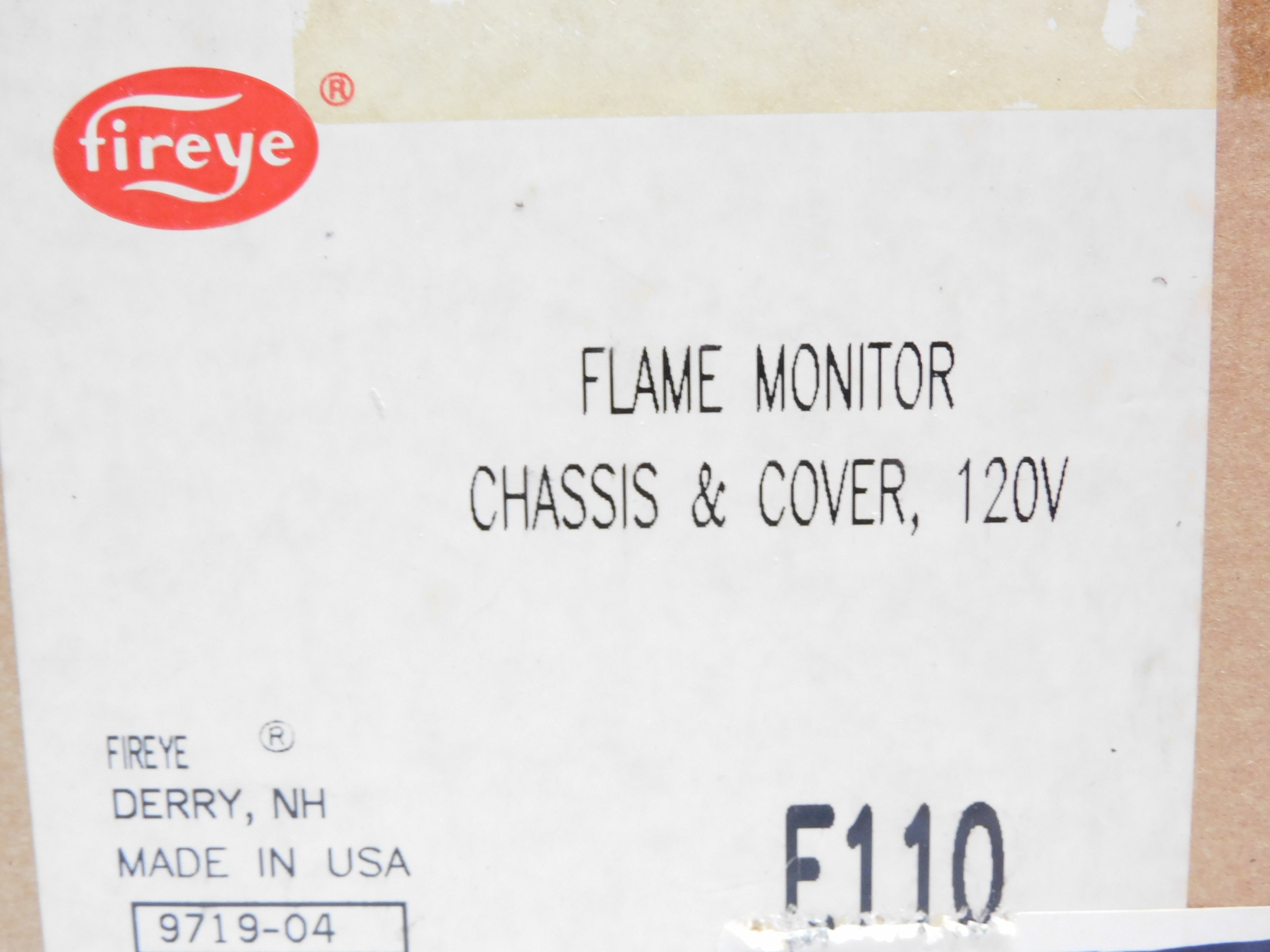 FIREYE E110 NSMP