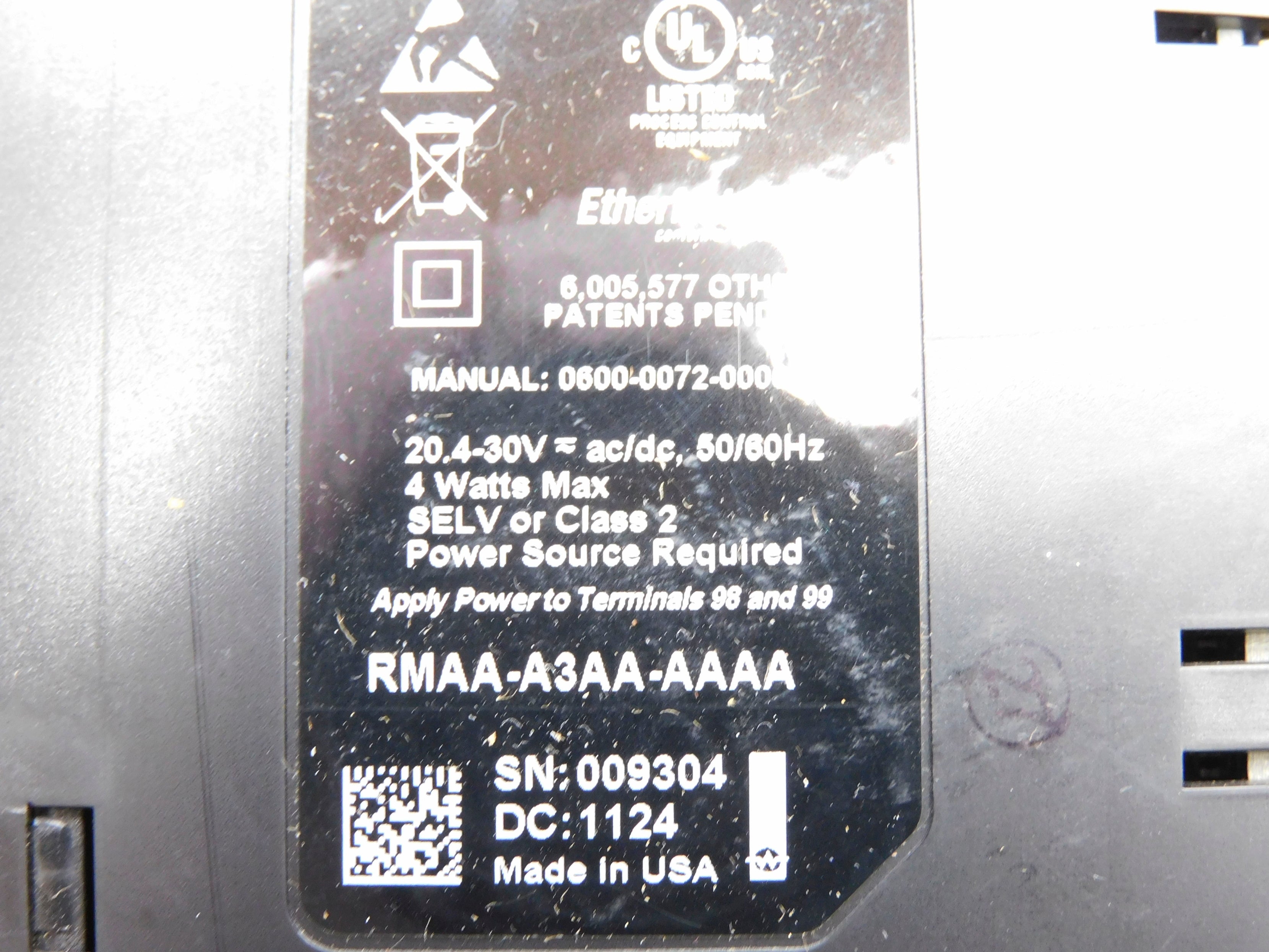 WATLOW RMAA-A3AA-AAAA UNMP