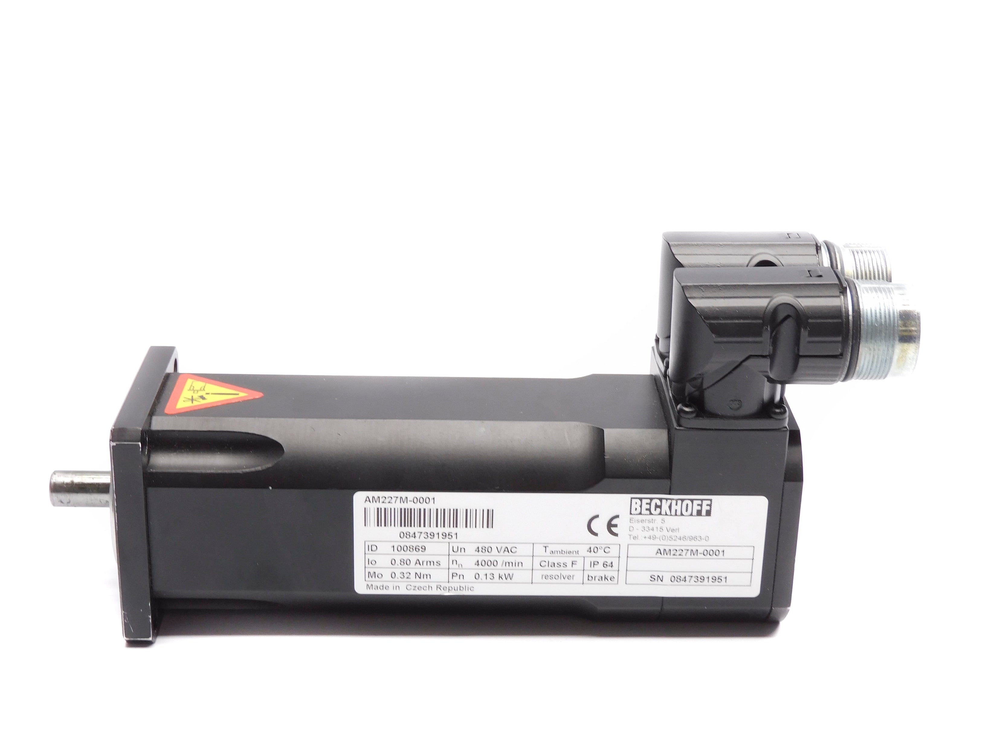 BECKHOFF AM227M-0001 (480VAC) NSNP