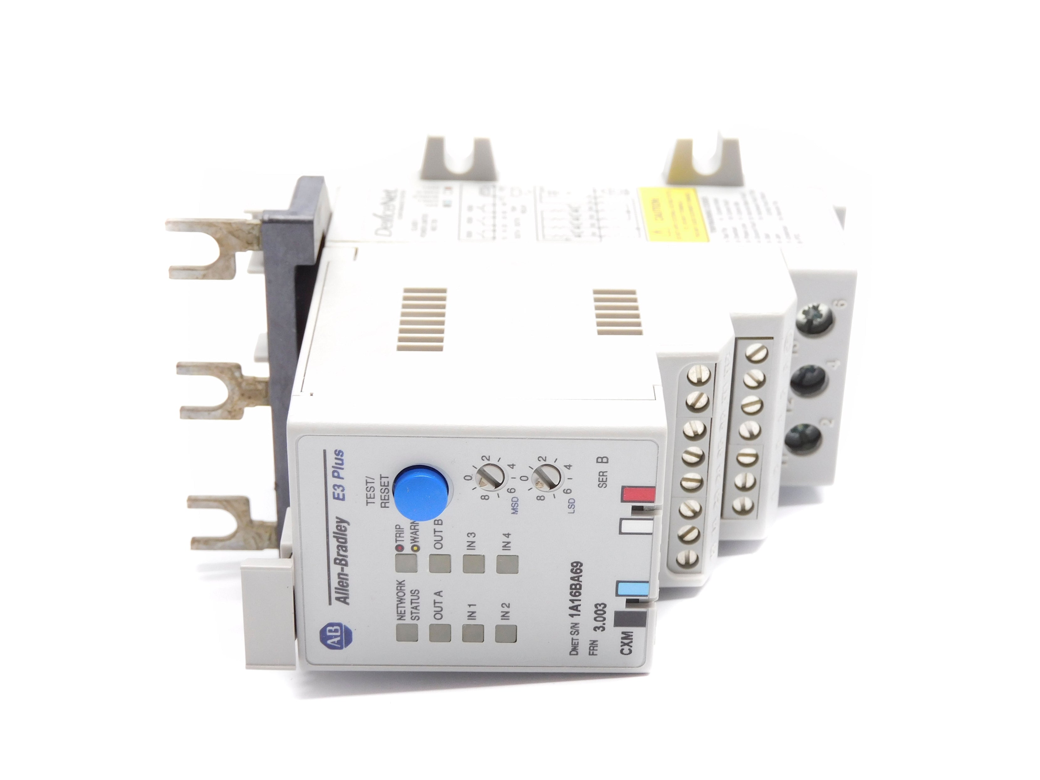 ALLEN BRADLEY 592-EC2BC SER. B F/W 3.003 600VAC 3-15A NSNP