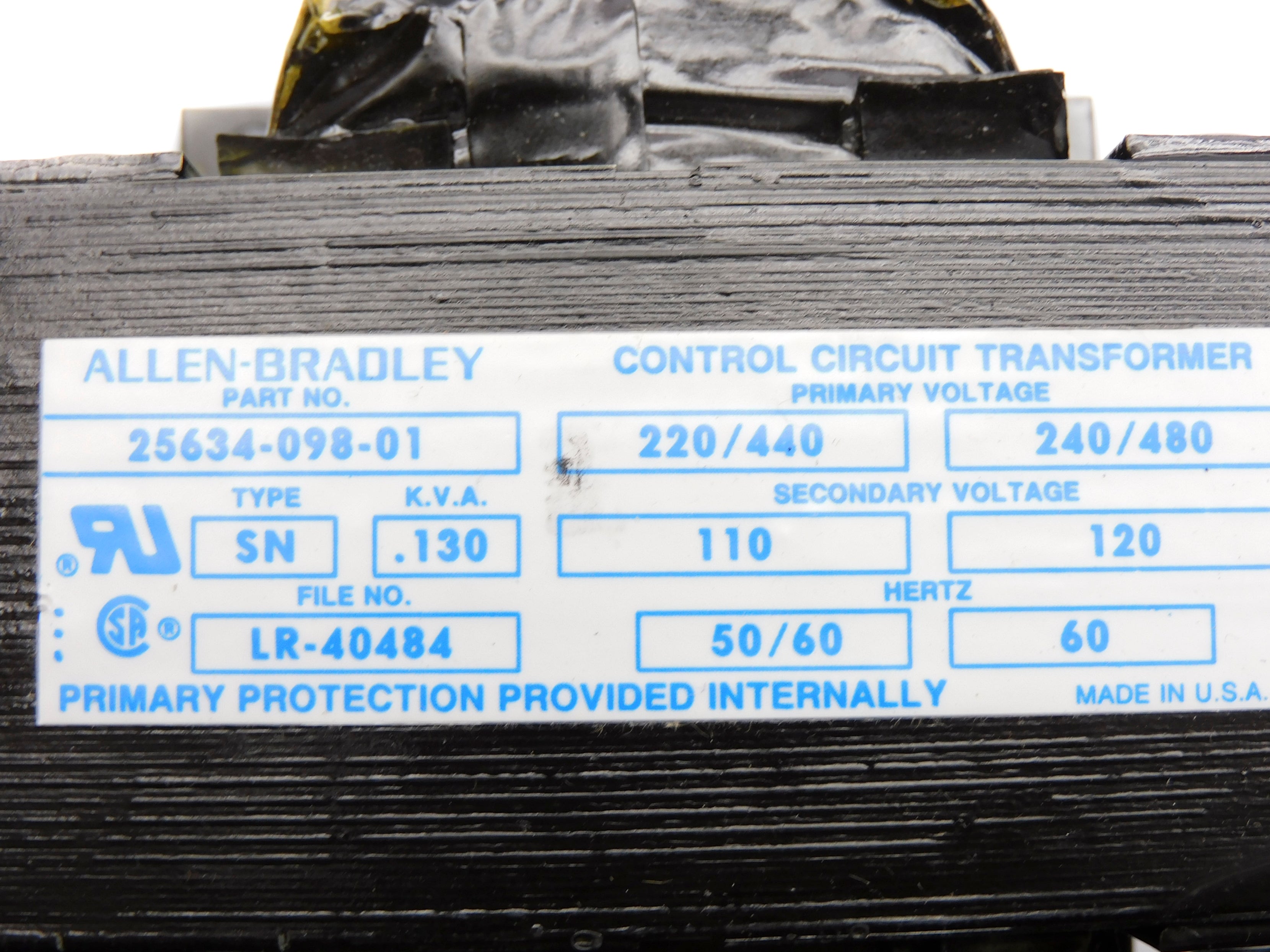 ALLEN BRADLEY 25634-098-01 NSNP