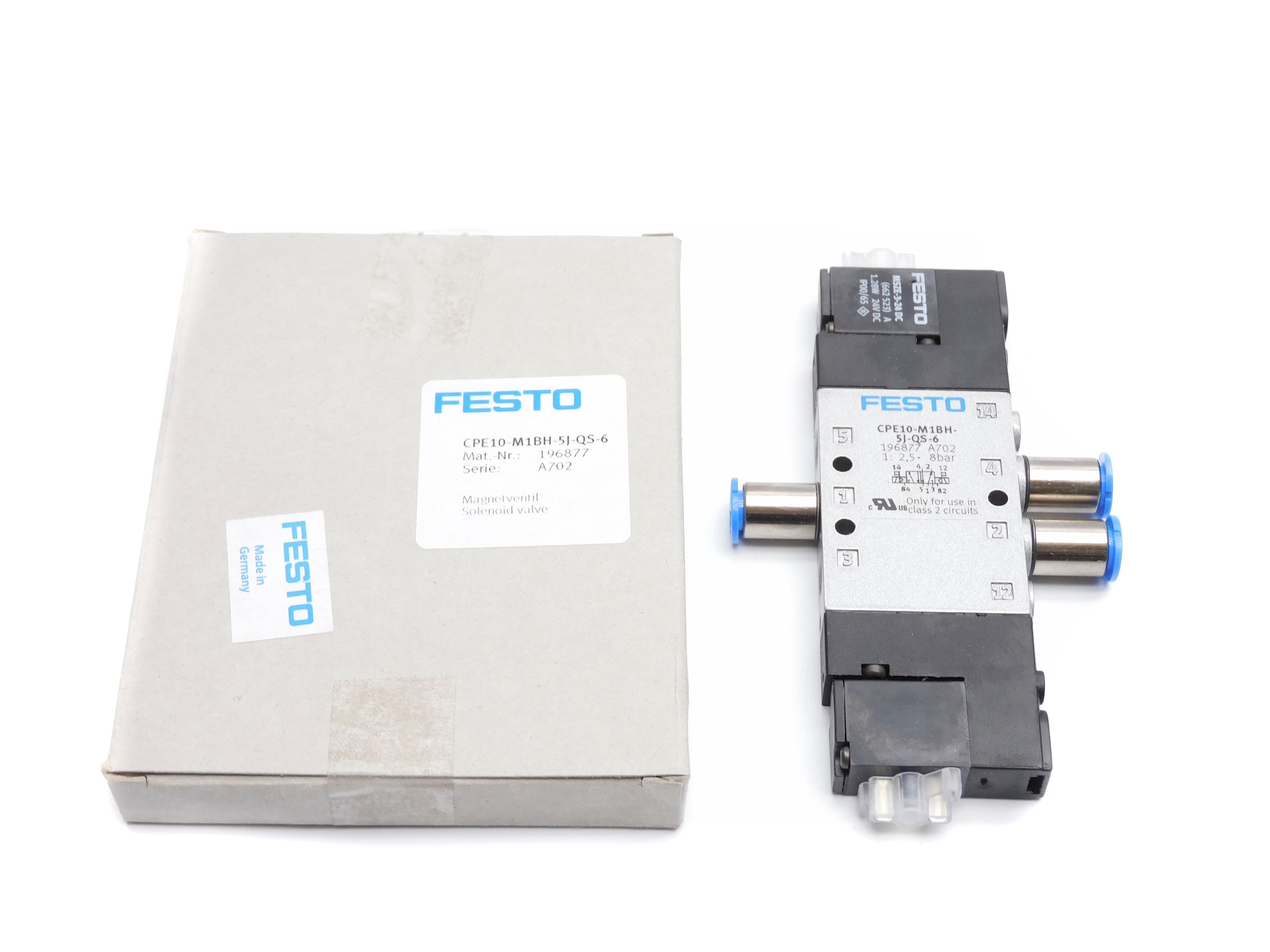 FESTO CPE10-M1BH-5J-QS-6 196877 24VDC NSMP