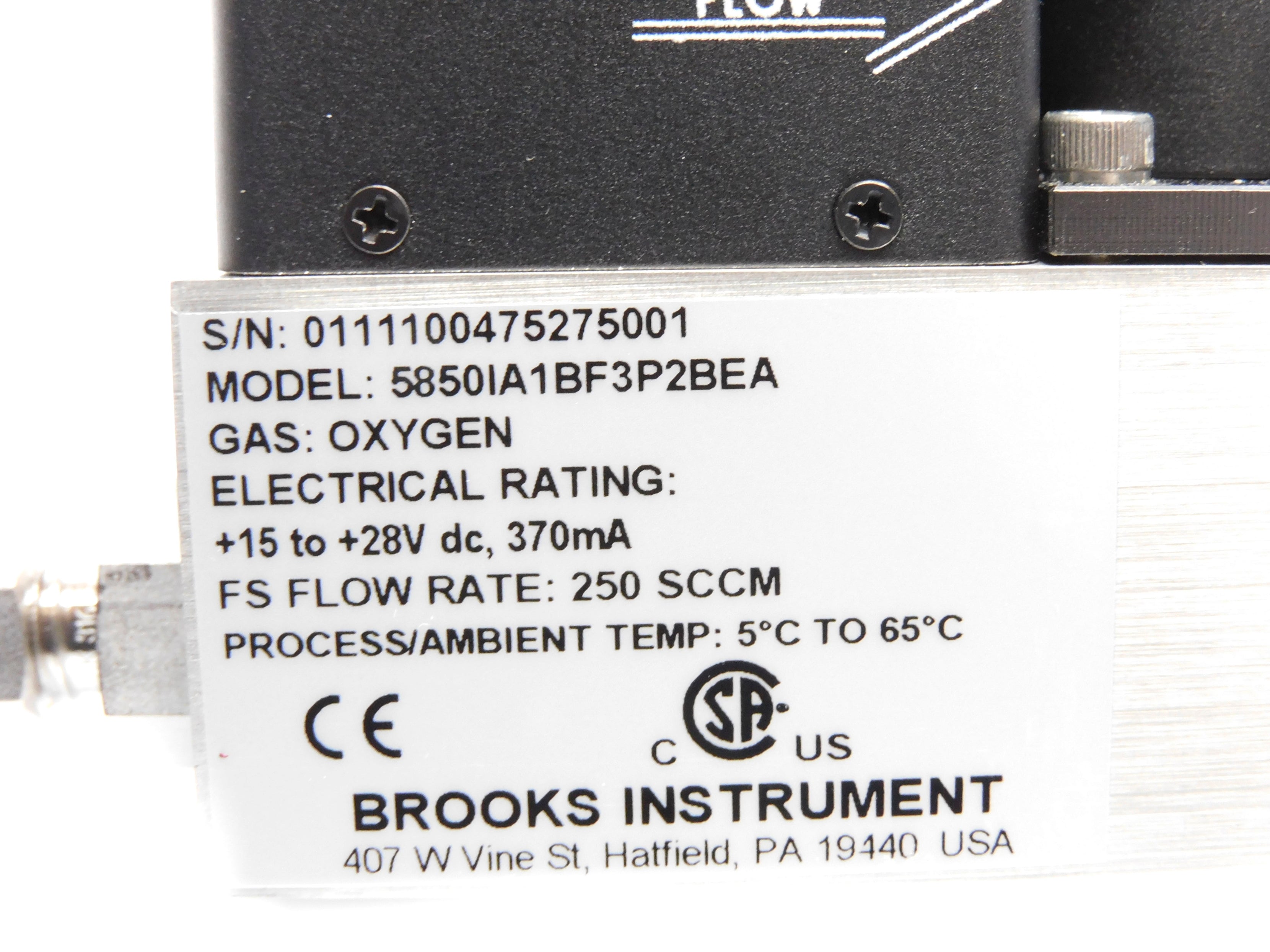 BROOKS INSTRUMENT 5850IA1BF3P2BEA UNMP