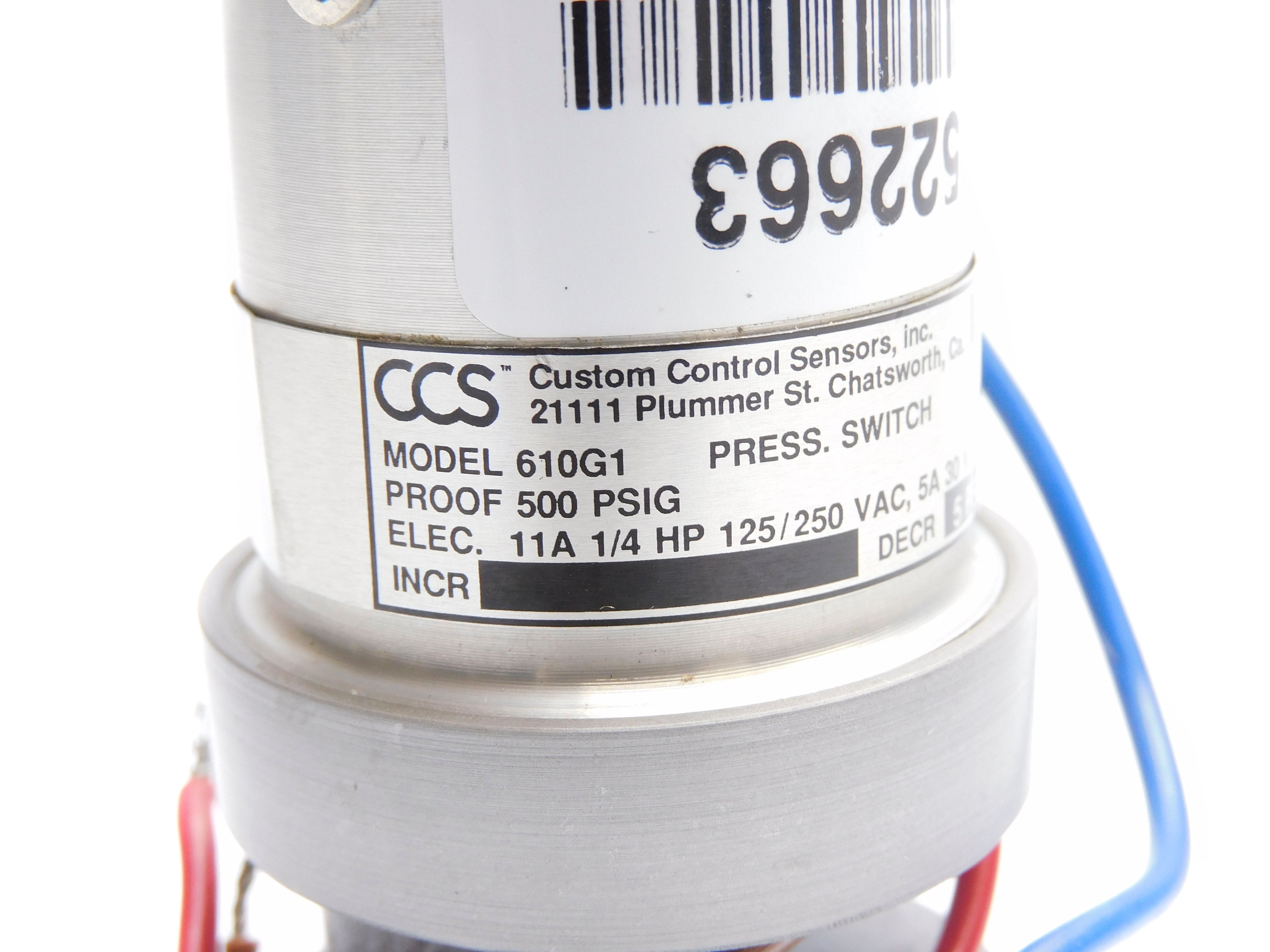 CCS 610G1 UNMP