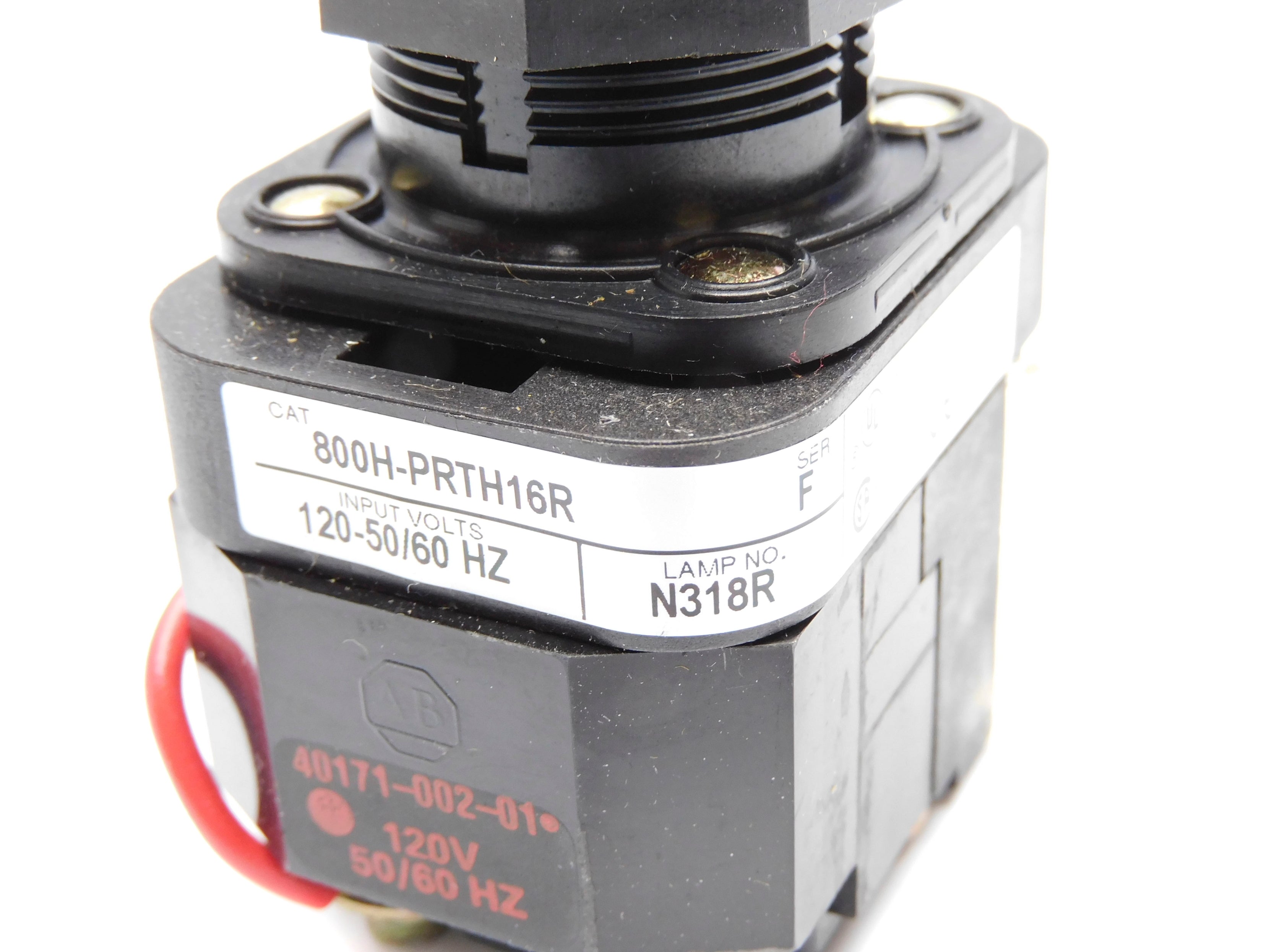 ALLEN BRADLEY 800H-PRTF16R SER. F (WH) NSMP