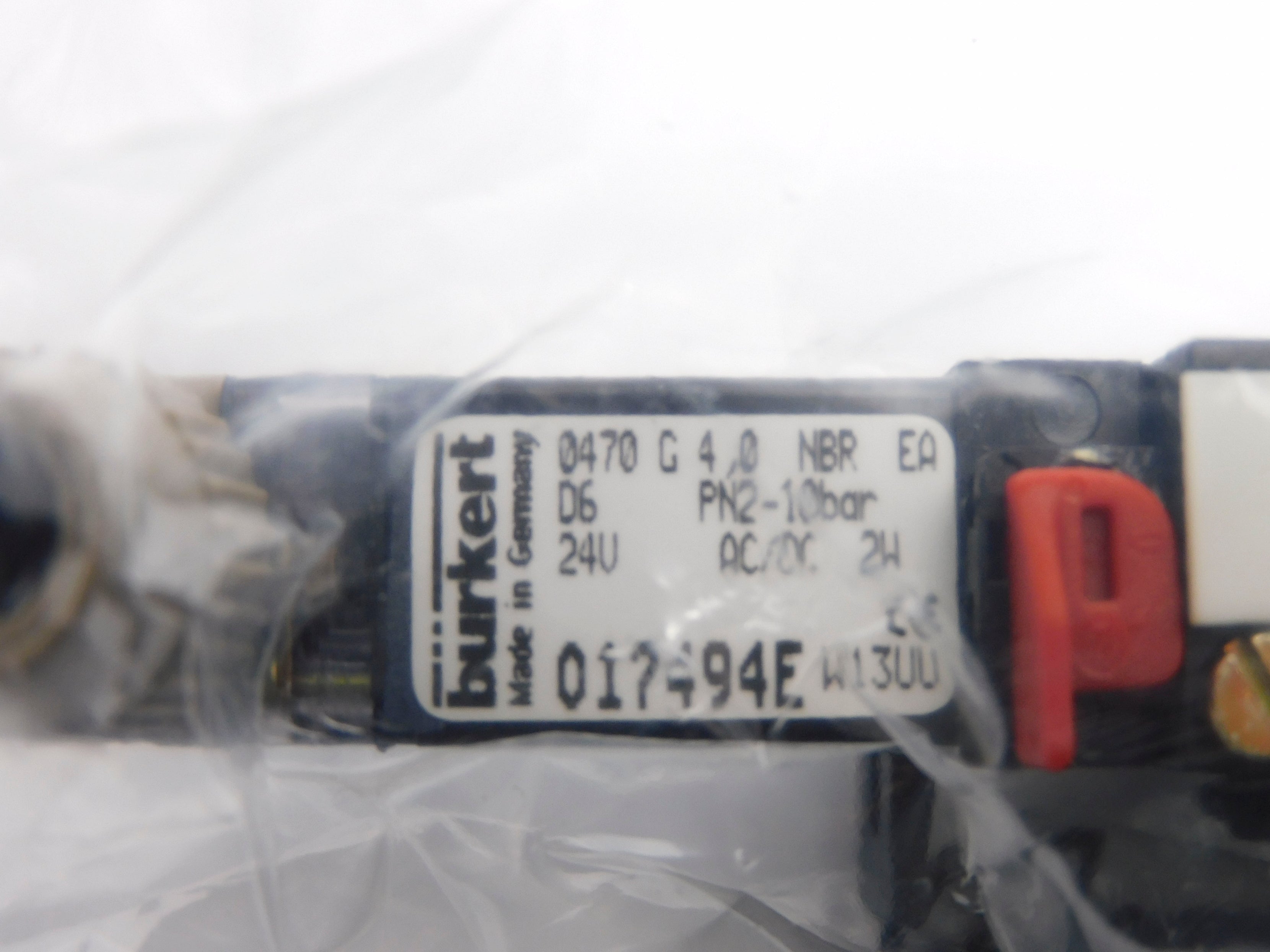 BURKERT 017494E 24V NSNP