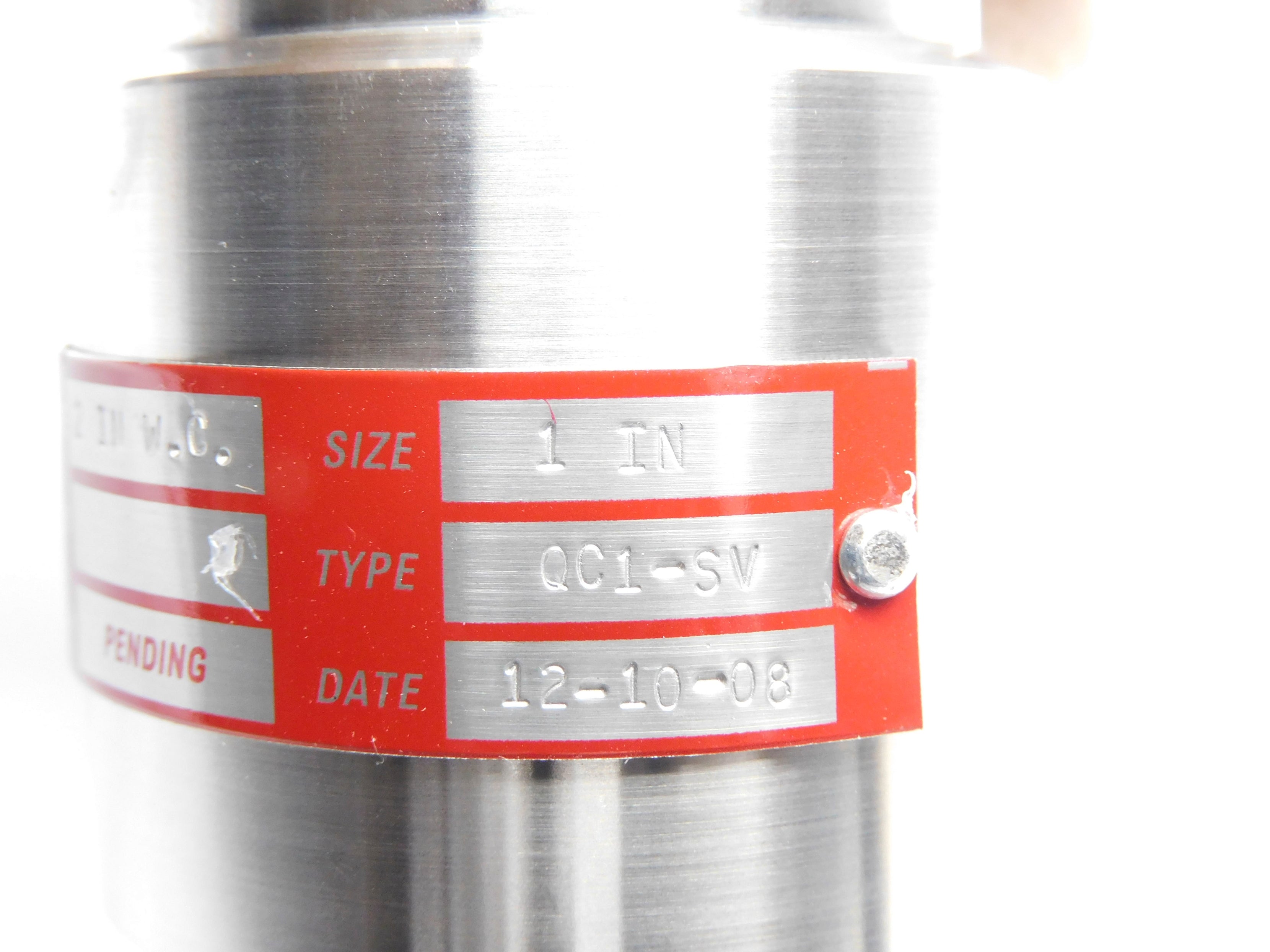 SAFETY FIRST VALVE QC1-SV NSNP