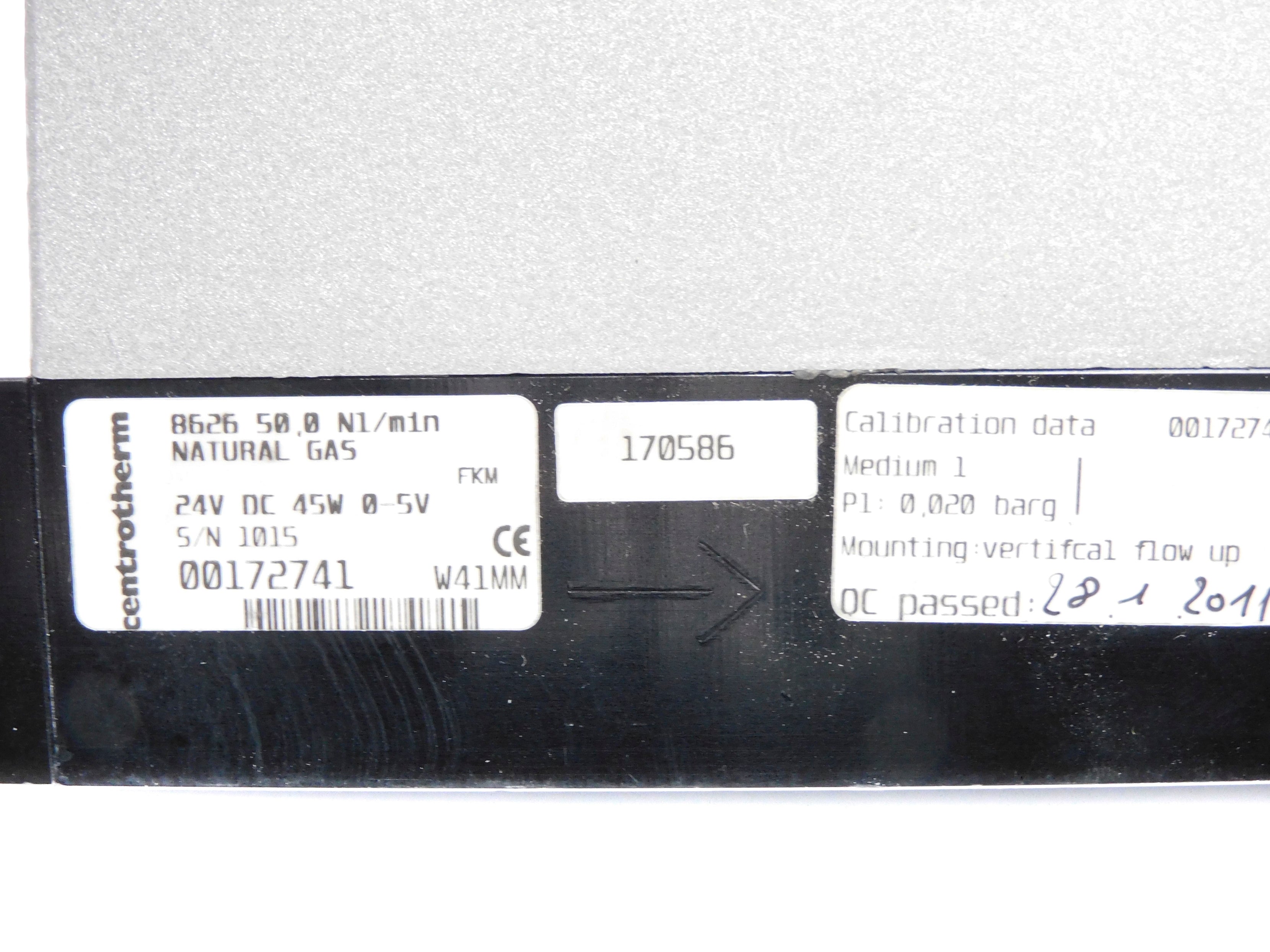 CENTROTHERM 862650,0N1/min 00172741 24VDC NSNP