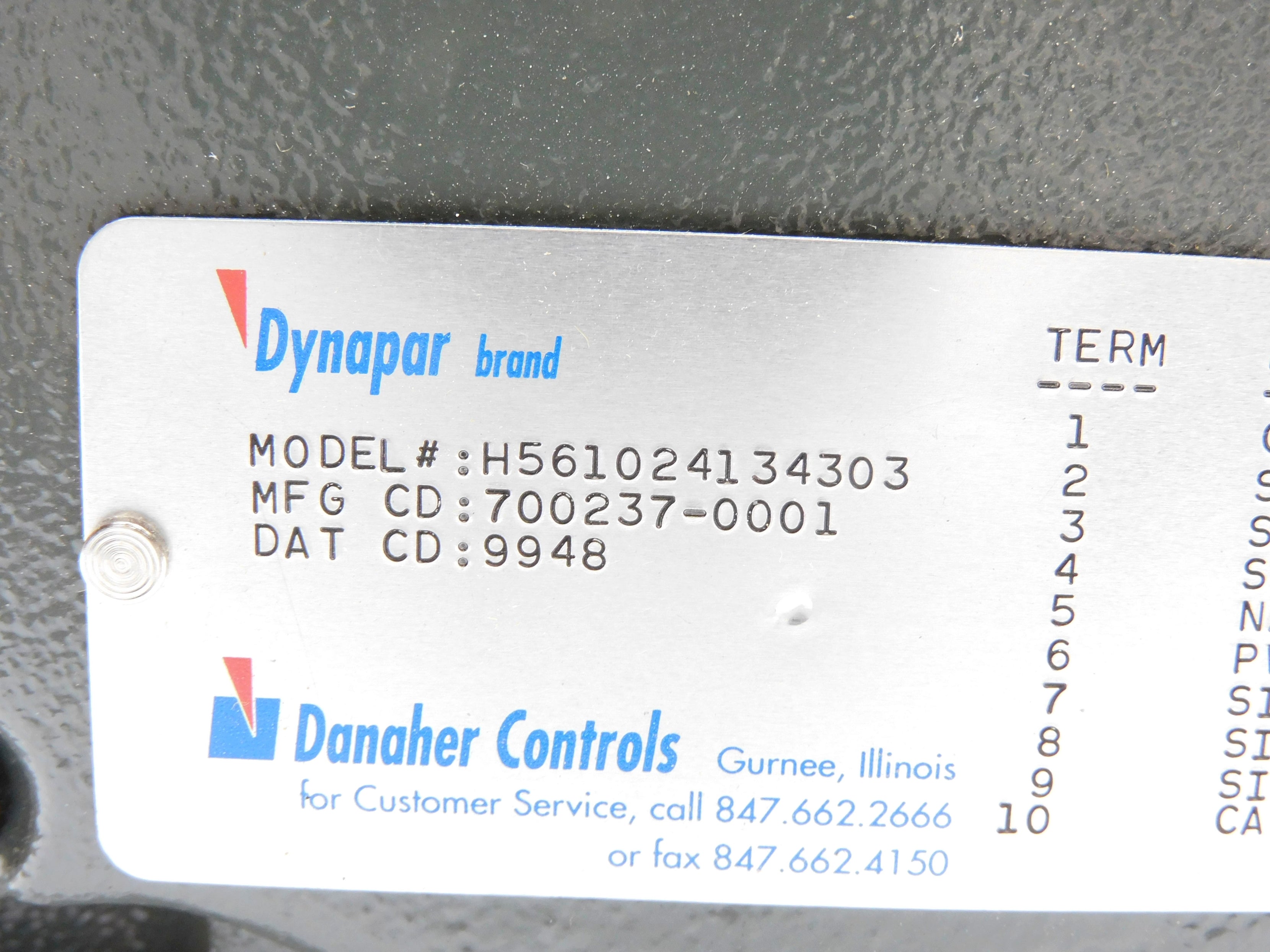 DYNAPAR H561024134303 NSMP