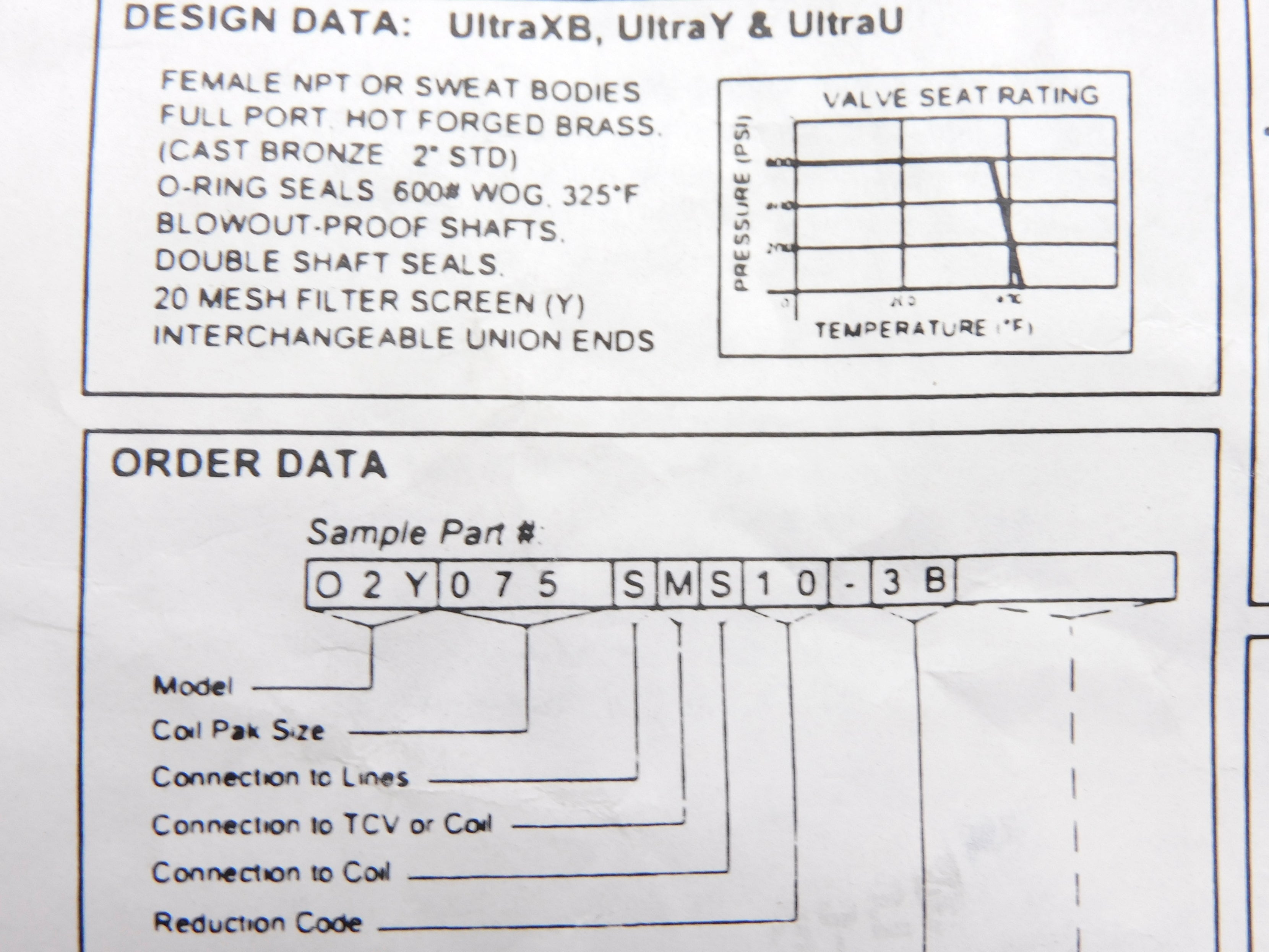 NEXUS 02Y075 SMS10-3B NSNP