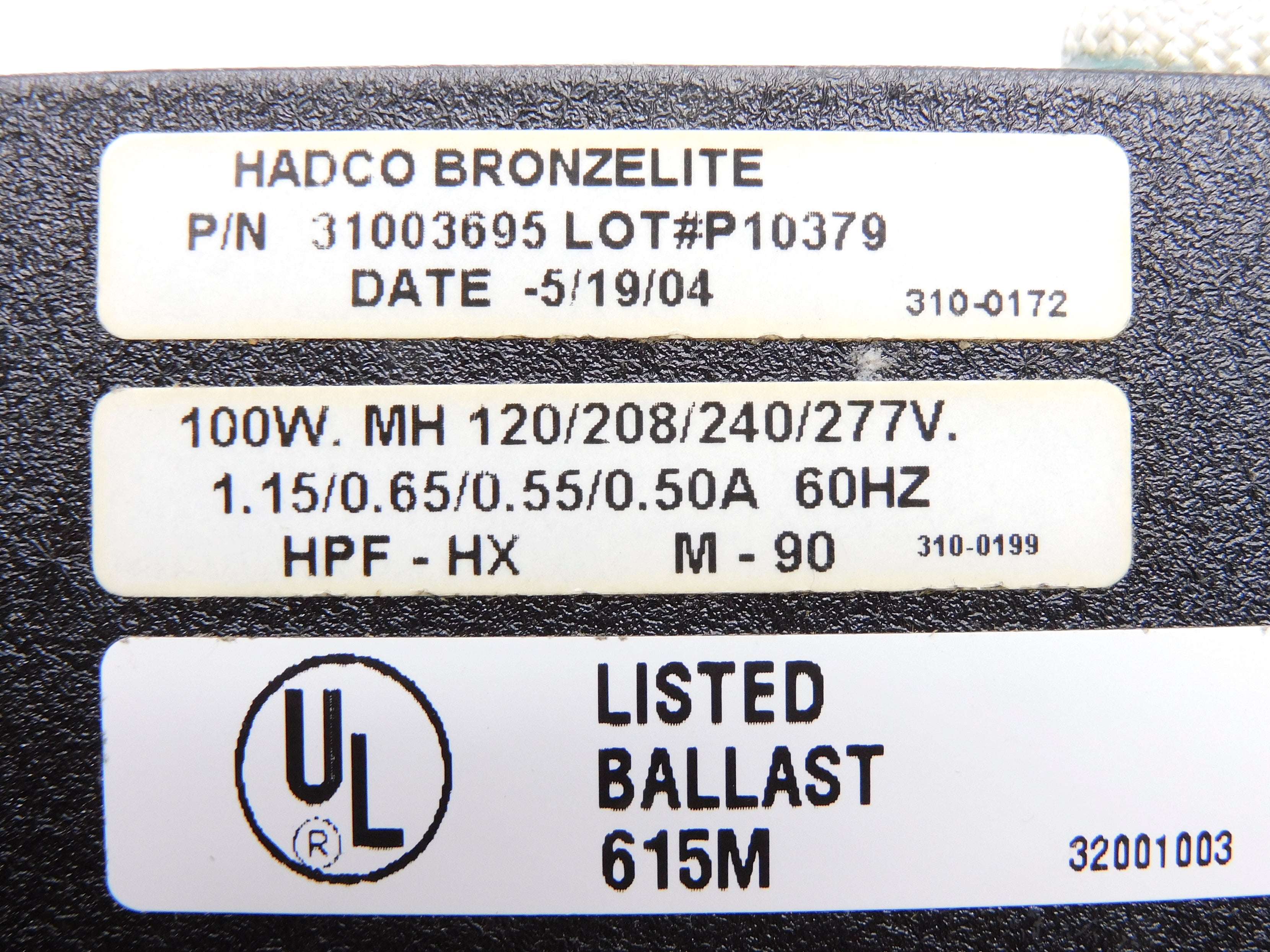 HADCO BRONZELITE 31003695 NSNP