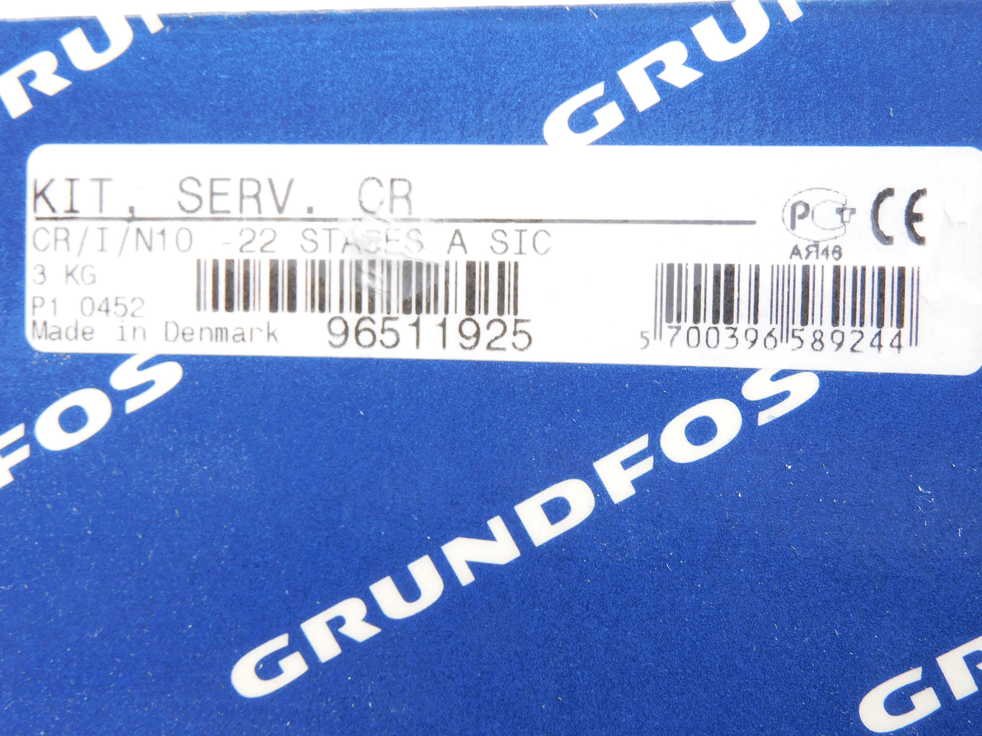 GRUNDFOS 96511925 CR/I/N10-22 (PKG OF 2) NSMP
