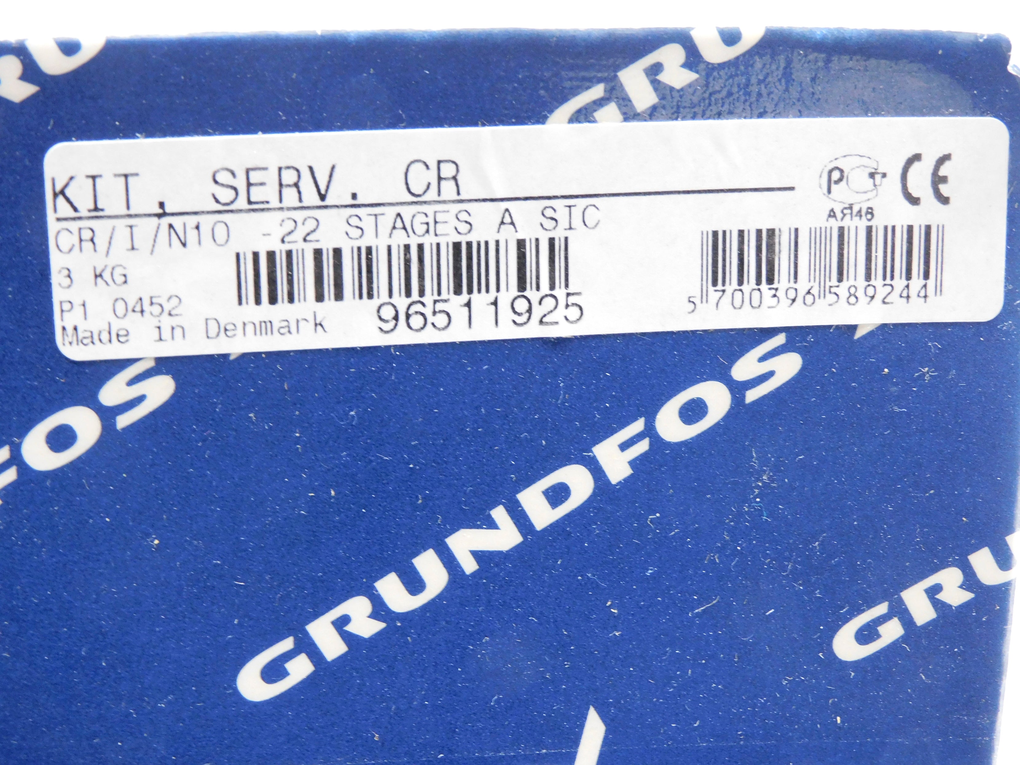 GRUNDFOS 96511925 CR/I/N10-22 NSMP