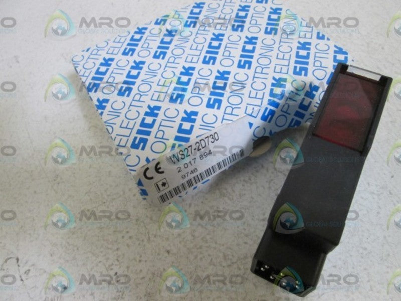 SICK PHOTOELECTRIC SENDER WS27-2D730 *NEW IN BOX*