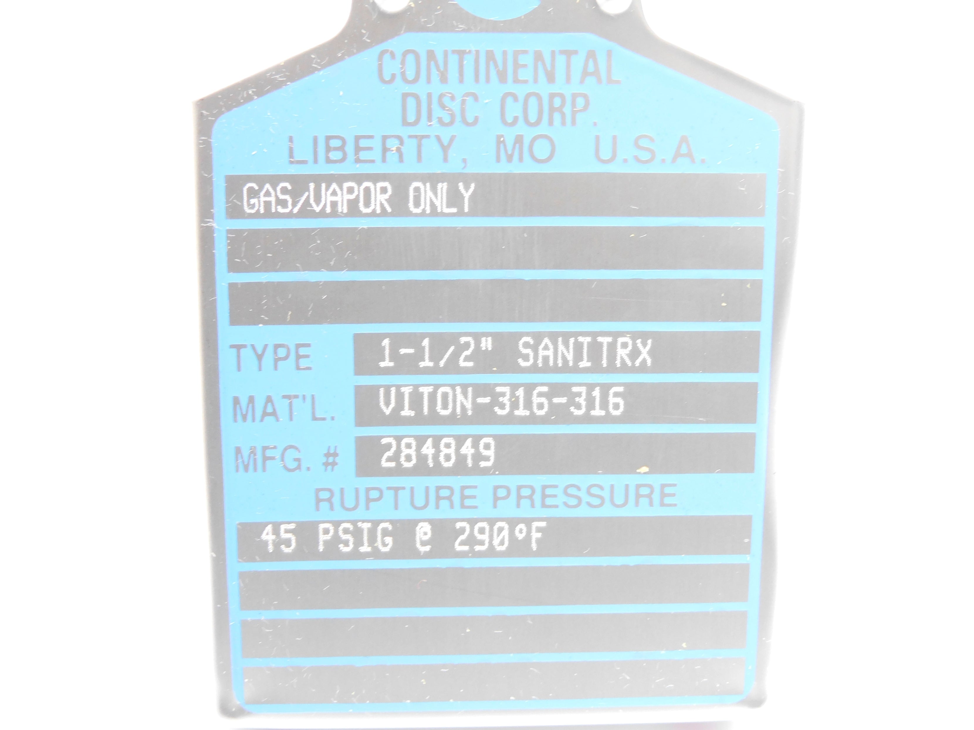 CONTINENTAL DISC 284849 NSMP