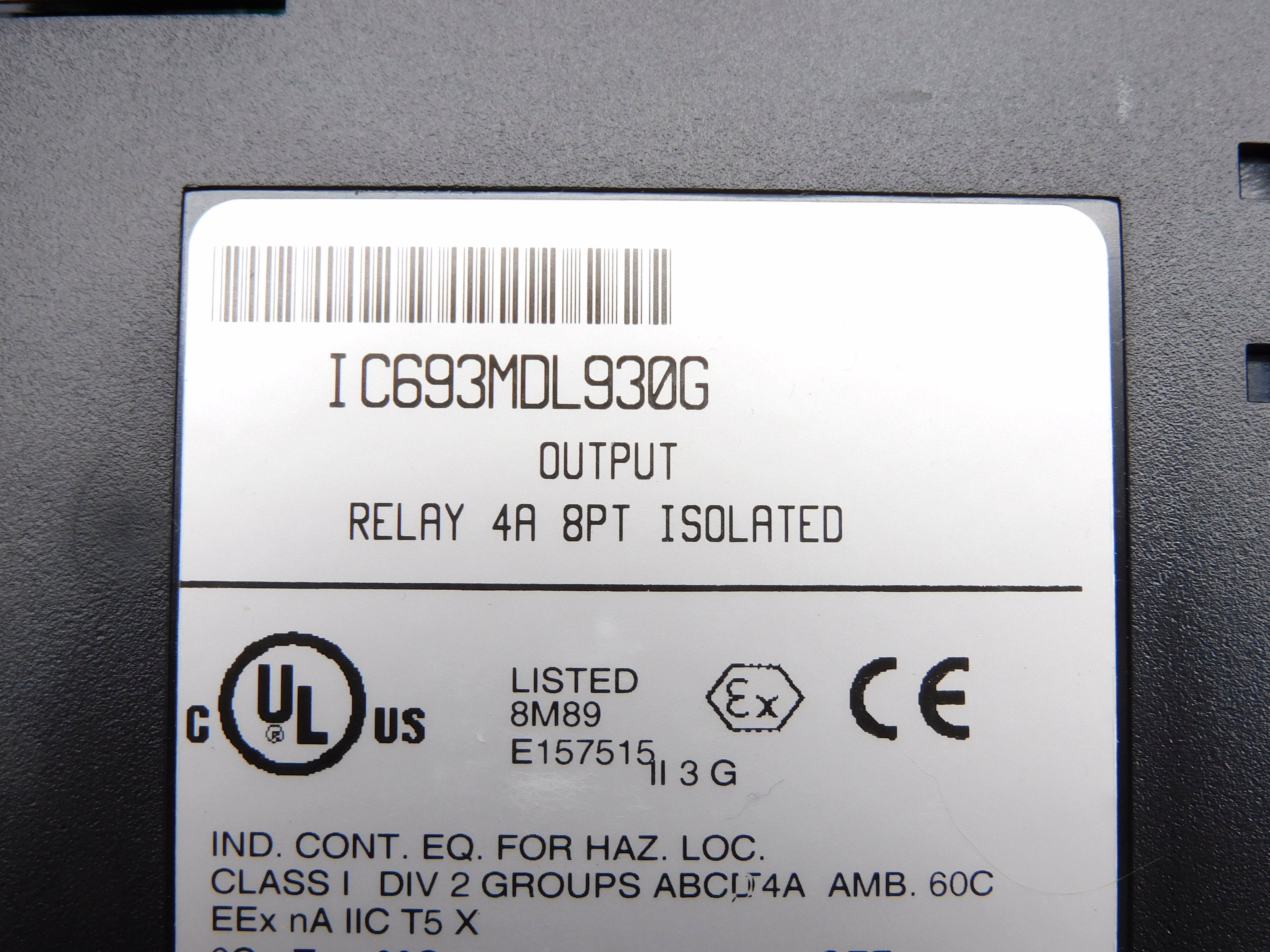 FANUC IC693MDL930G NSMP
