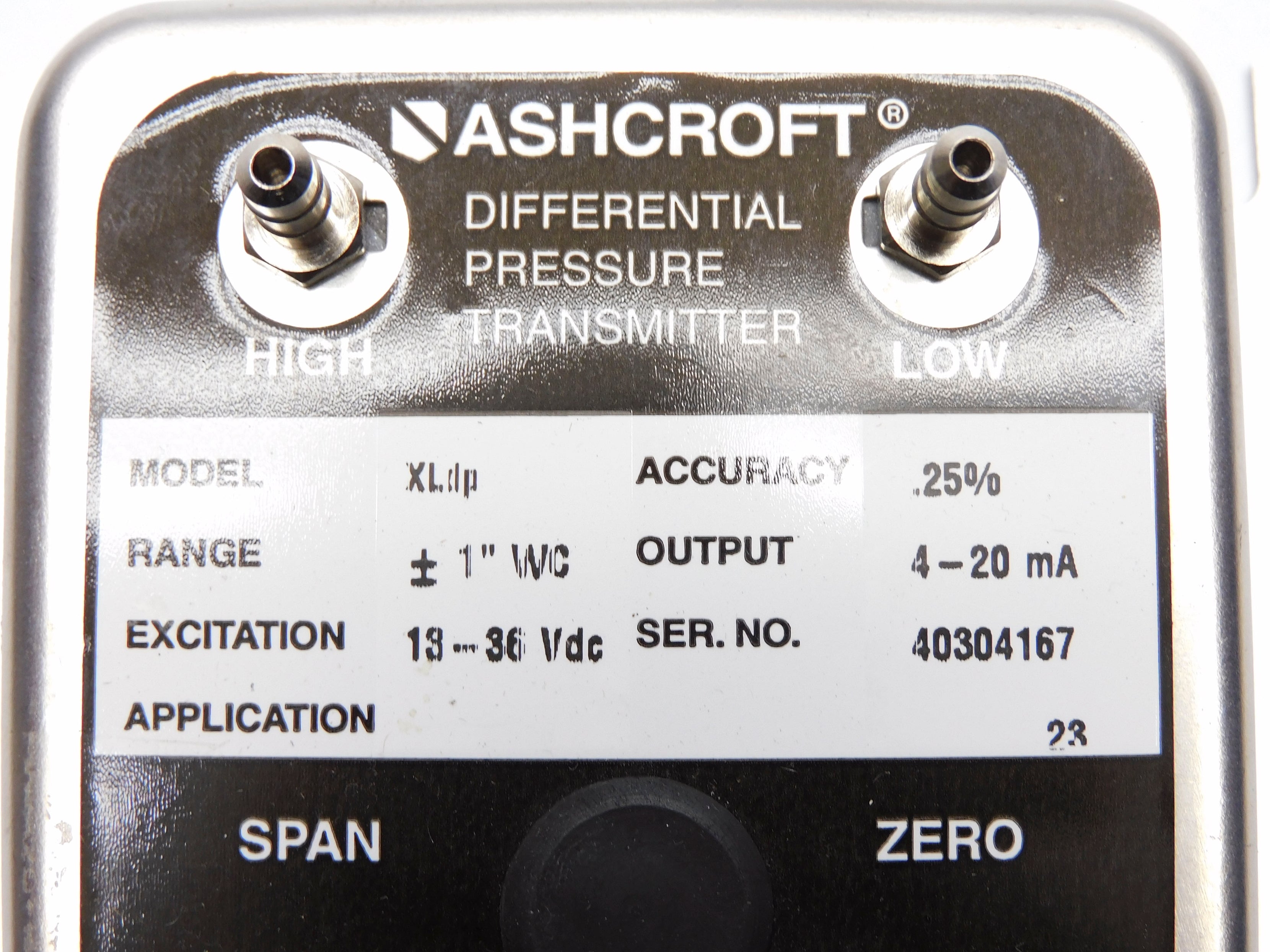ASHCROFT XLdp 1" UNMP