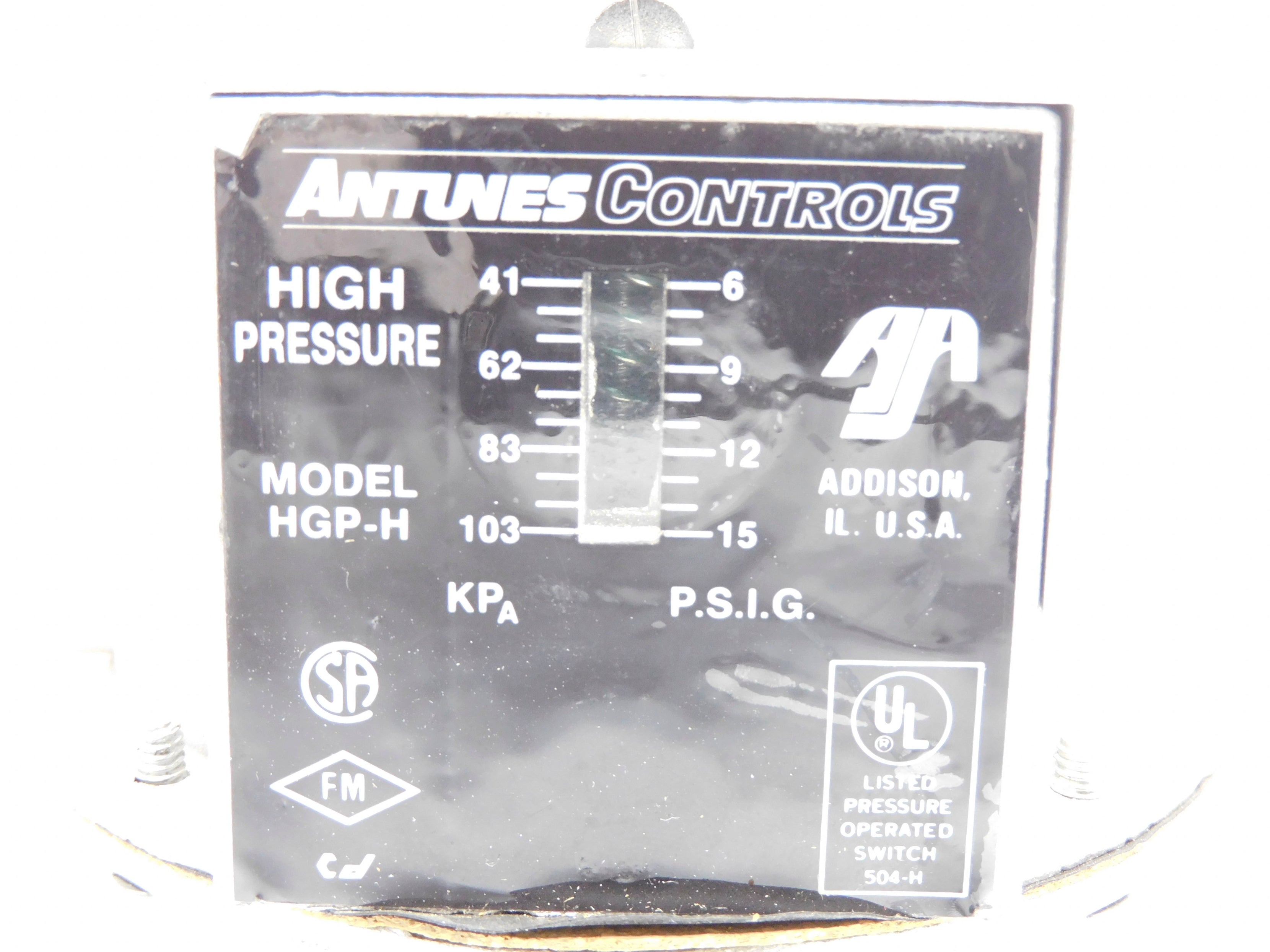 ANTUNES CONTROLS HGP-H (6-15PSIG) UNMP