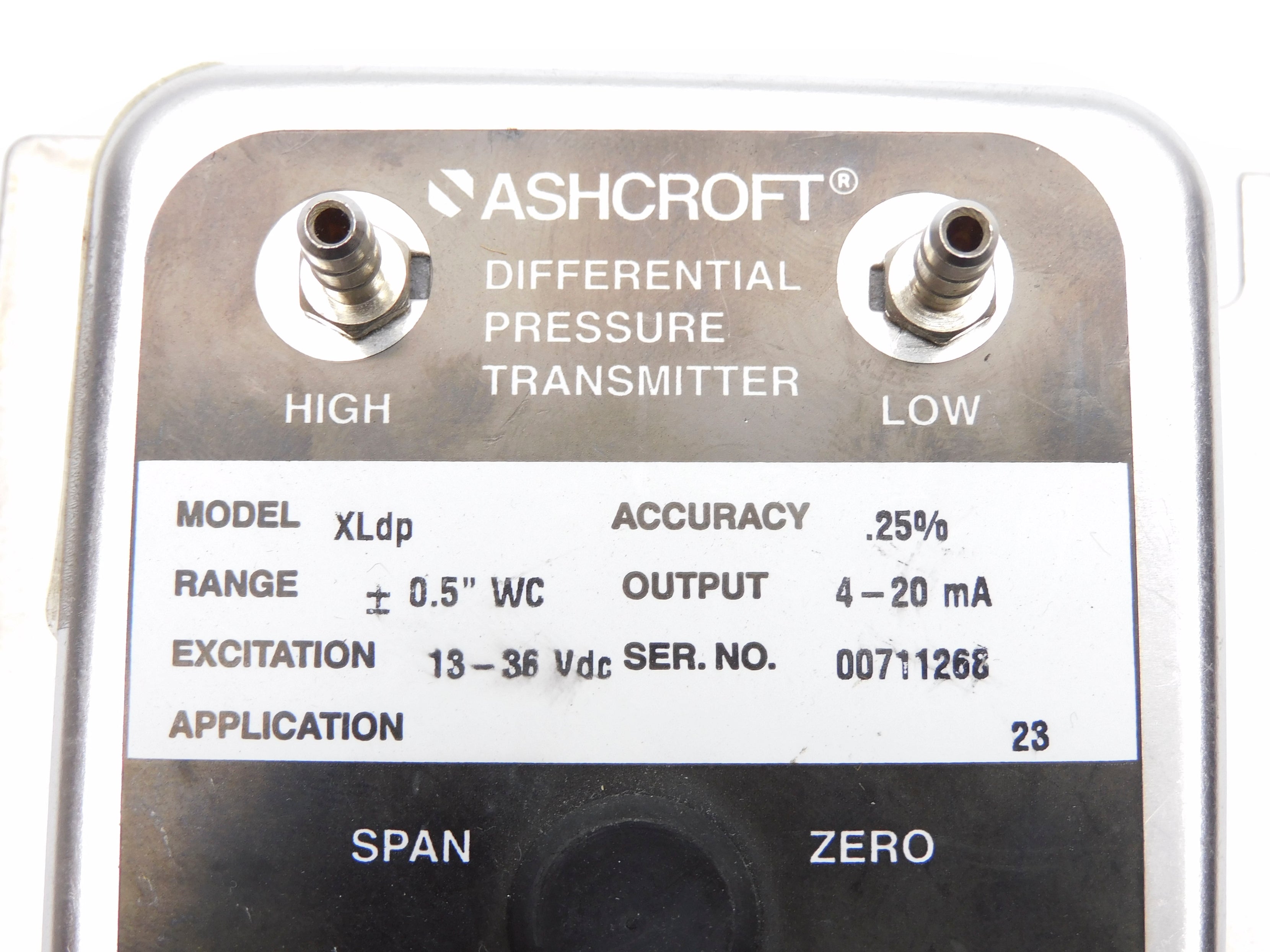 ASHCROFT Xldp 0.5" UNMP