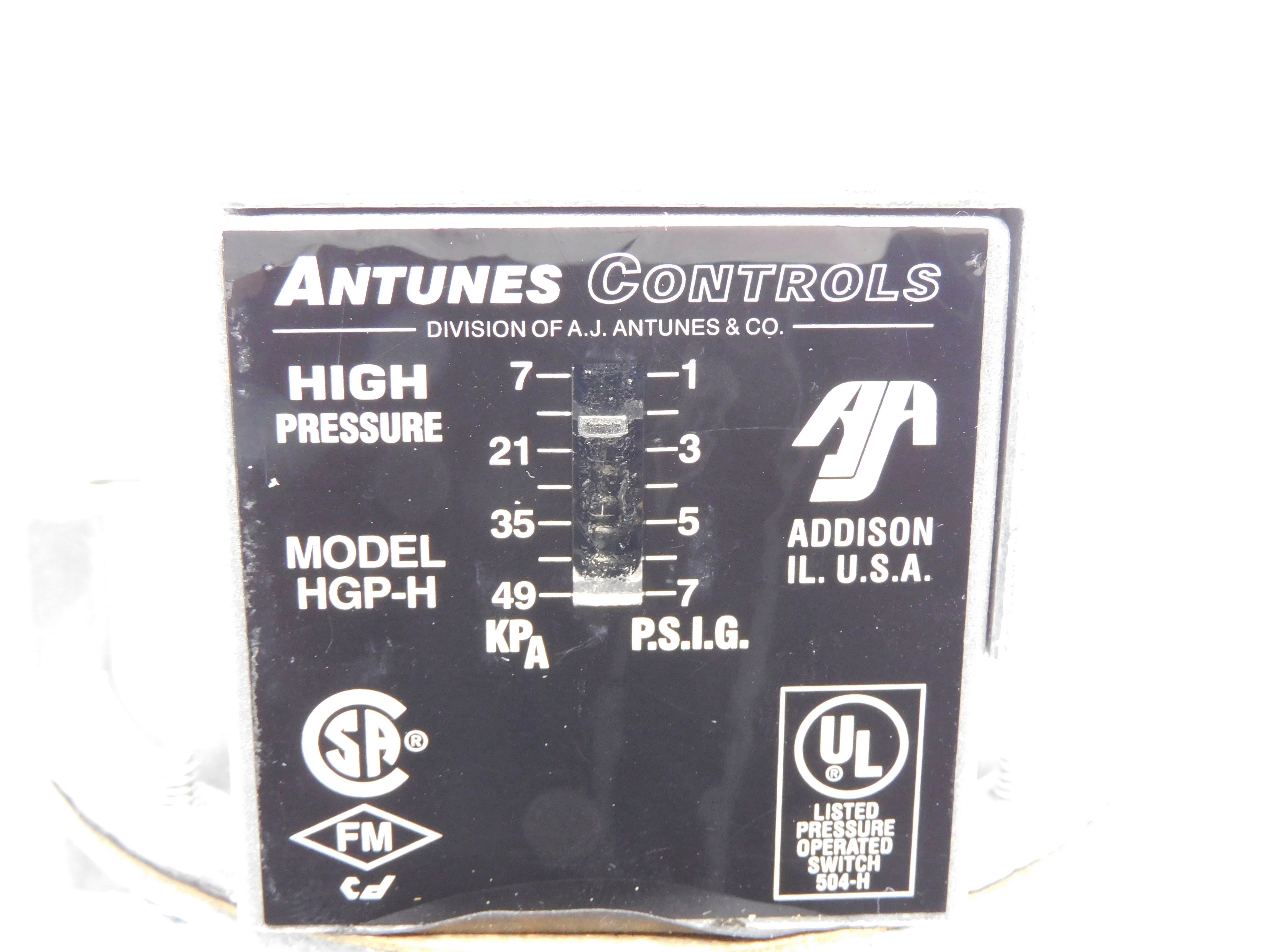 ANTUNES CONTROLS HGP-H (1-7PSIG) UNMP