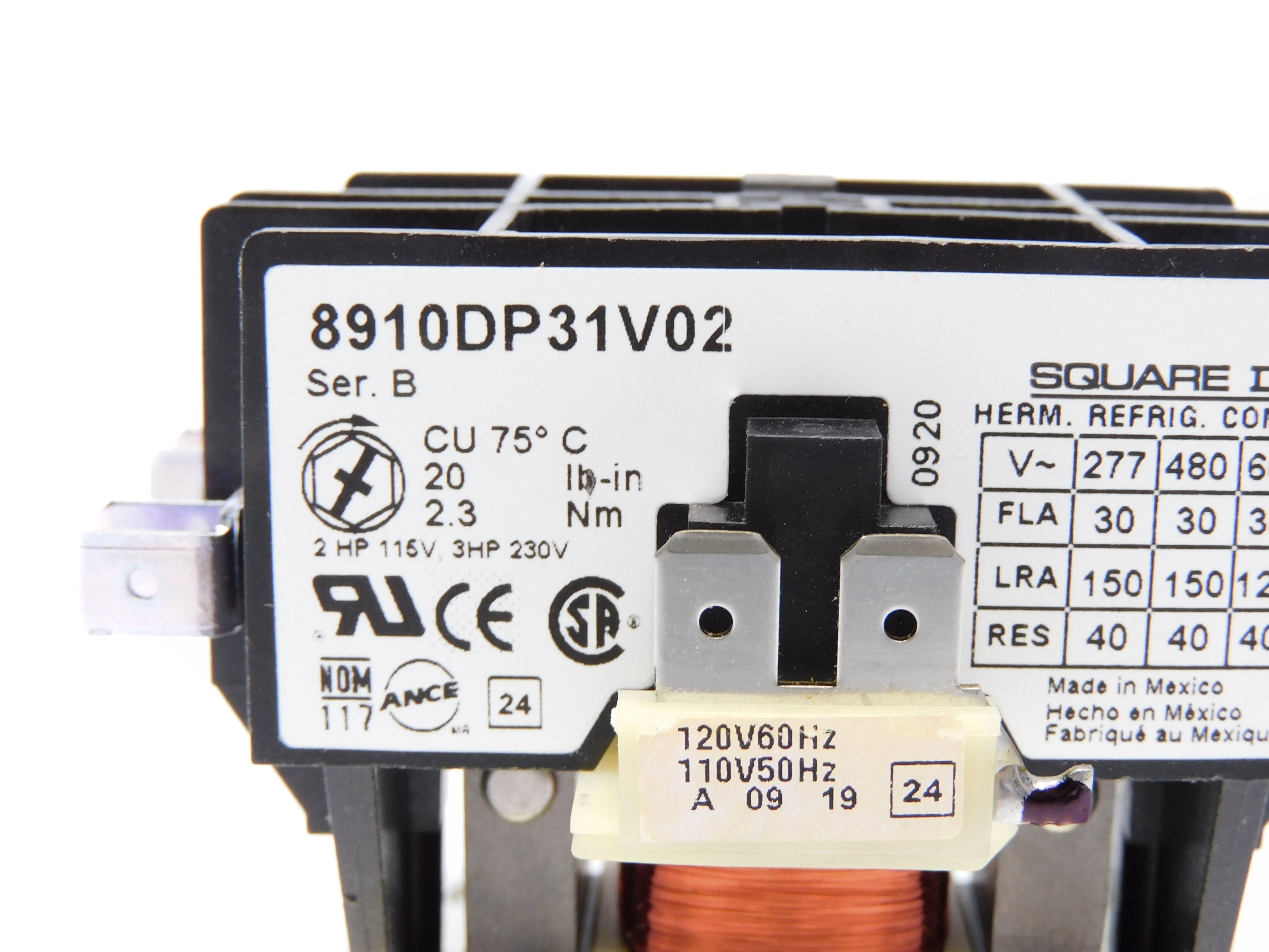 SQUARE D 8910DP31V02 SER. B 277-600V NSMP
