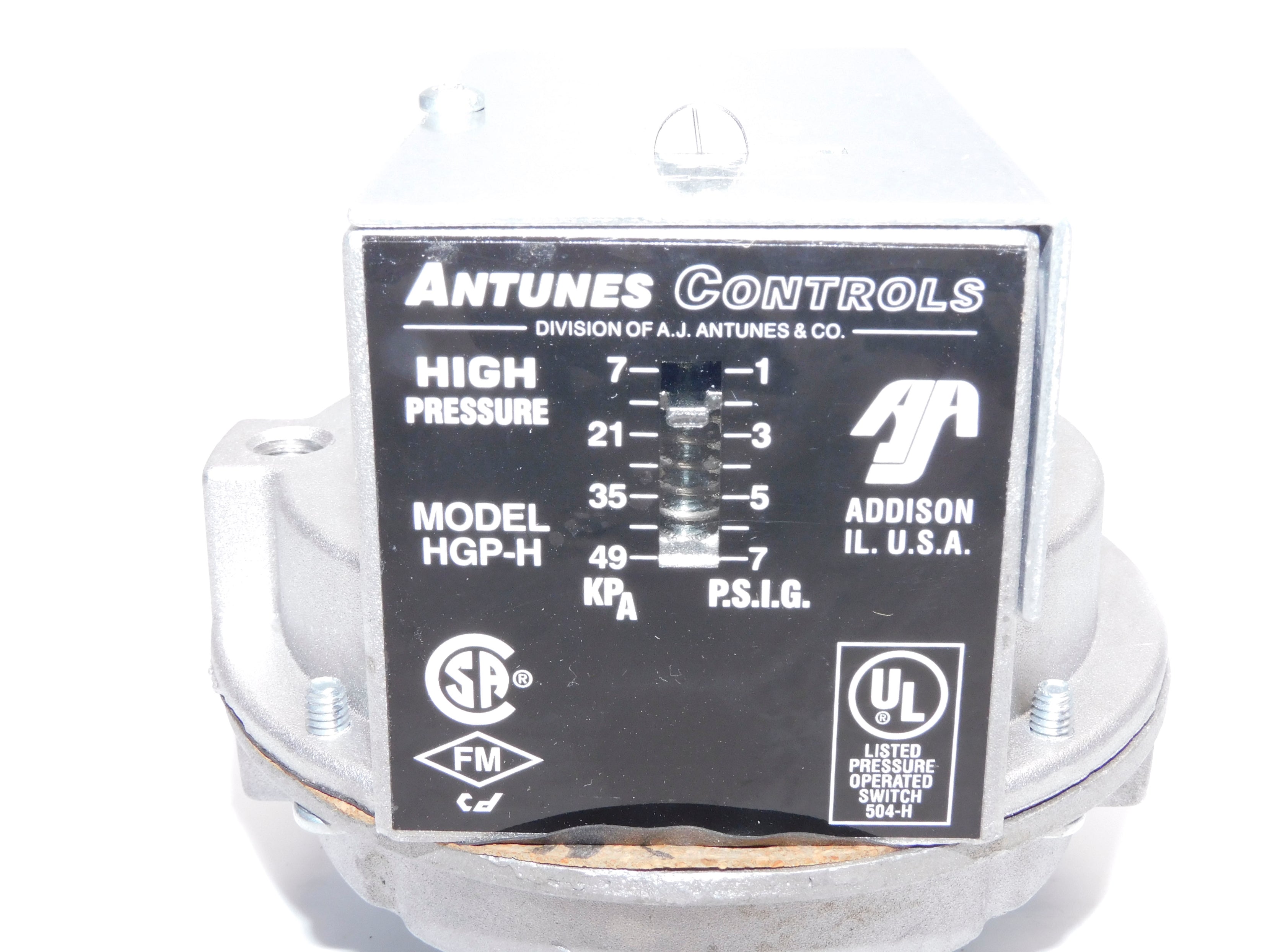 ANTUNES CONTROLS HGP-H (1-7PSIG) UNMP