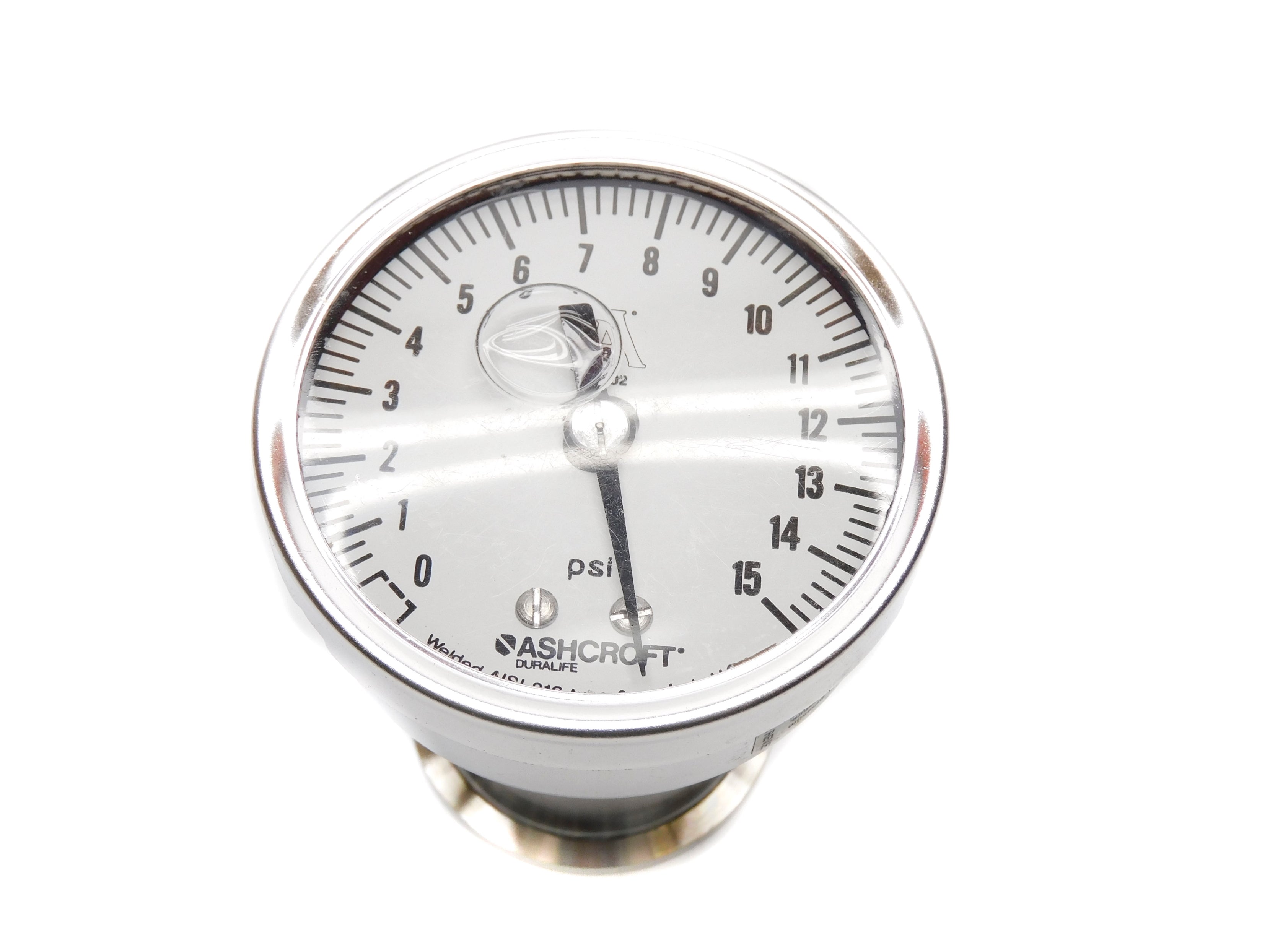 ASHCROFT 251032SL15B15 0-15PSI NSMP