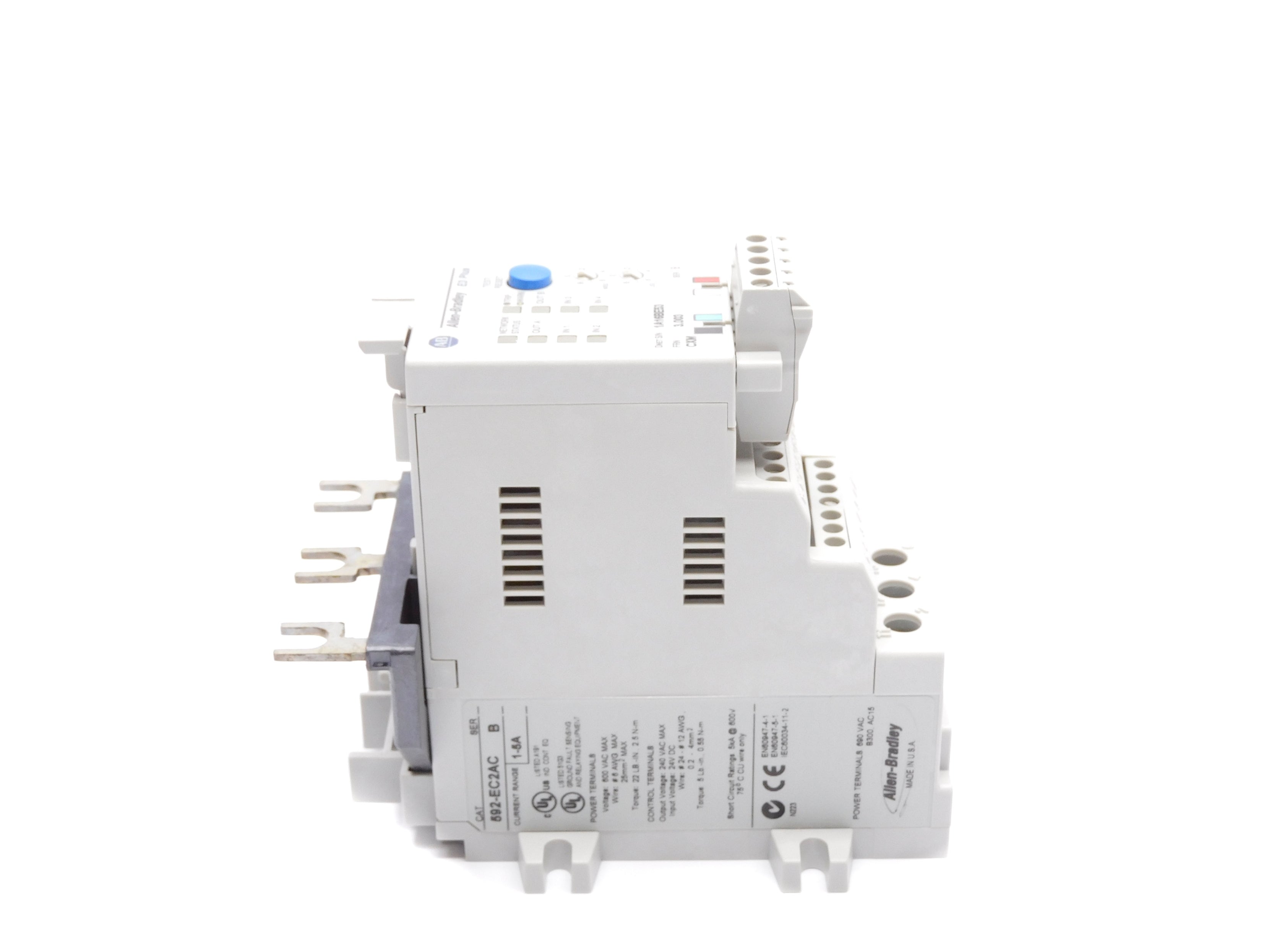 ALLEN BRADLEY 592-EC2AC SER. B F/W 3.003 24VDC 1-5A NSNP