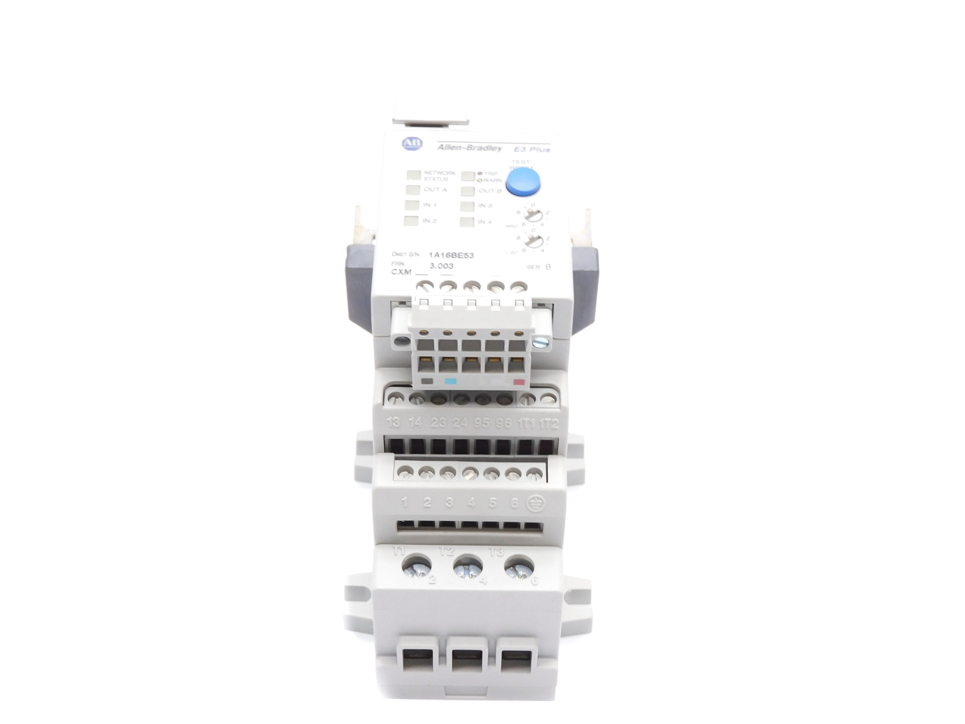 ALLEN BRADLEY 592-EC2AC SER. B F/W 3.003 24VDC 1-5A NSNP