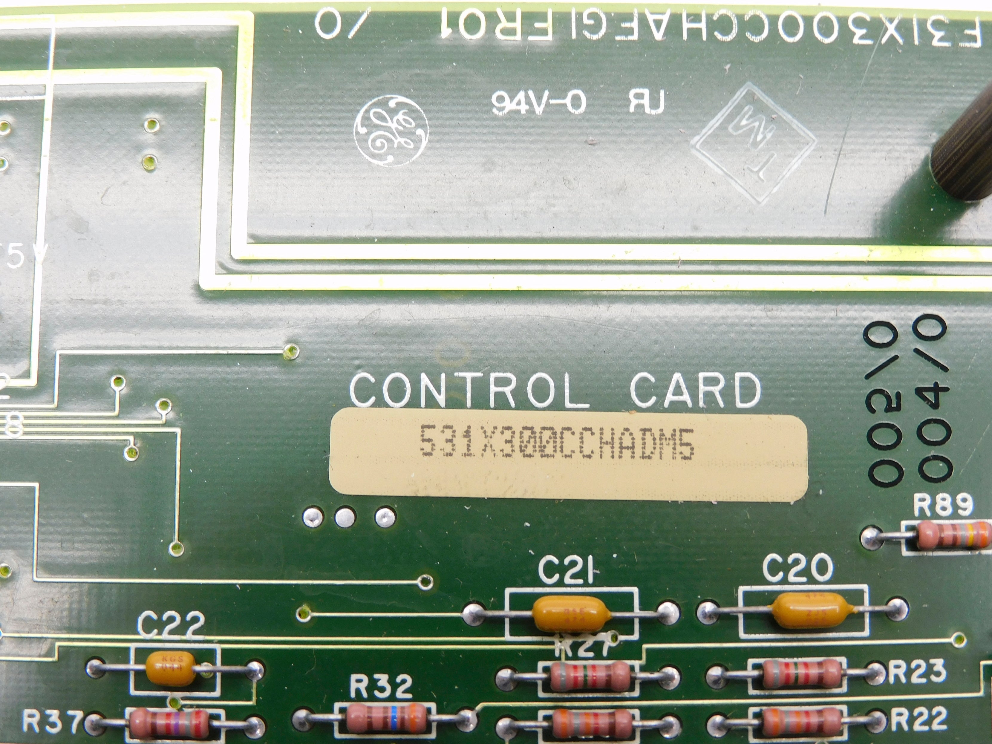 GENERAL ELECTRIC 531X300CCHADM5 NSMP