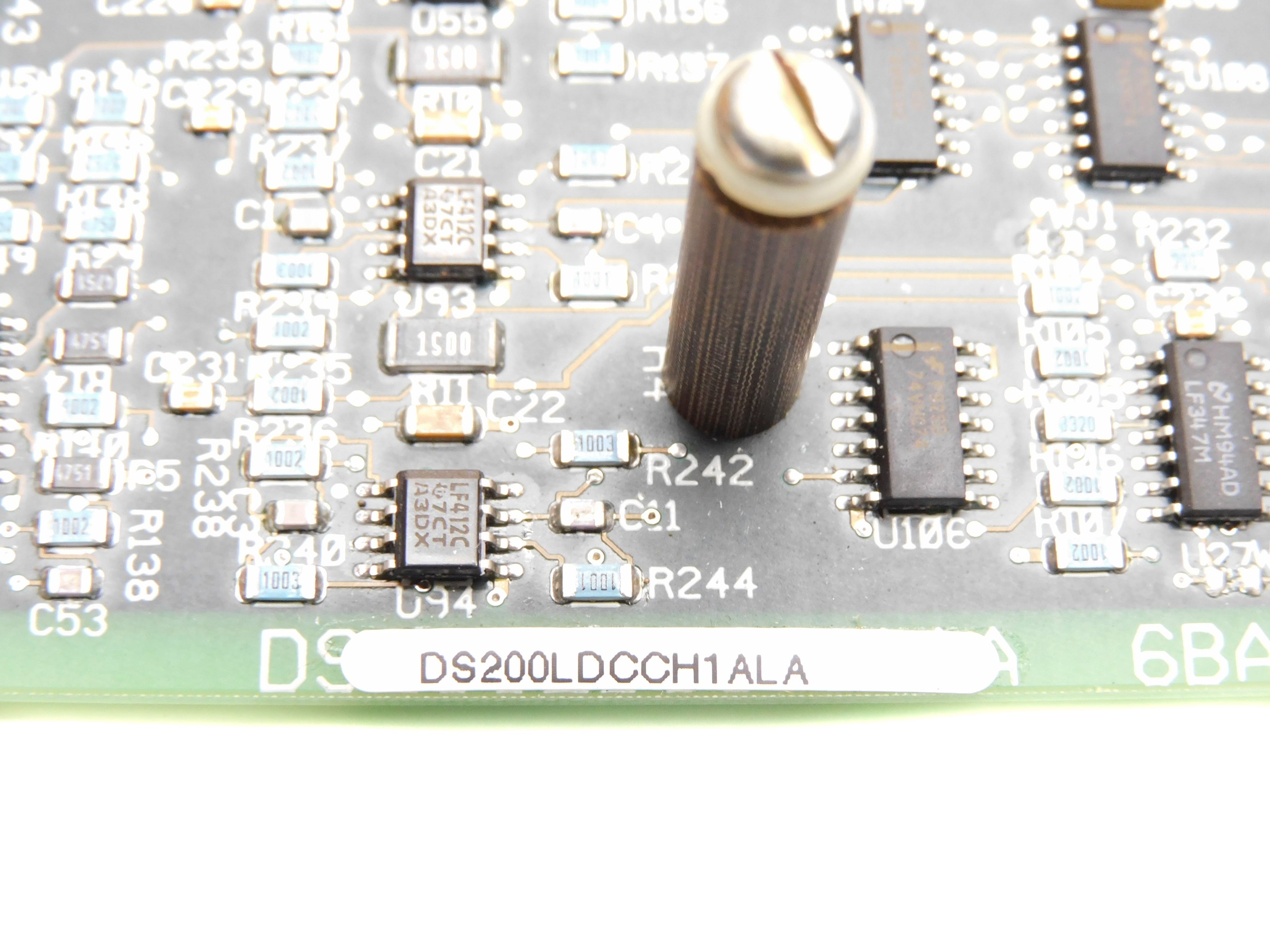 GENERAL ELECTRIC DS200LDCCH1ALA NSMP