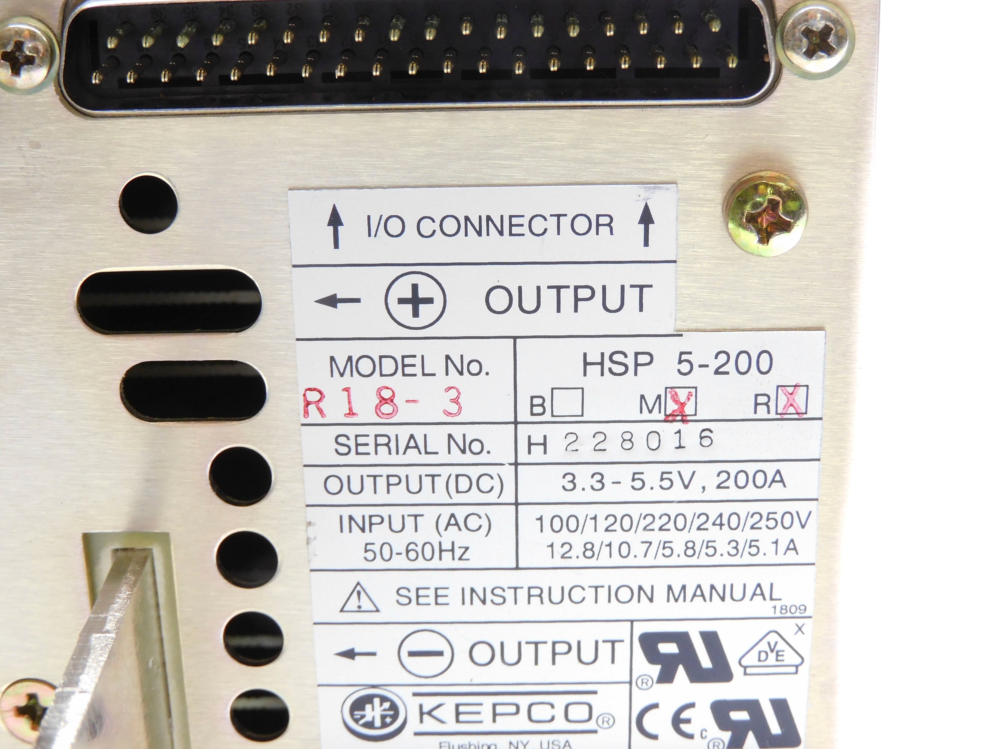 KEPCO HSP5-200MR NSMP