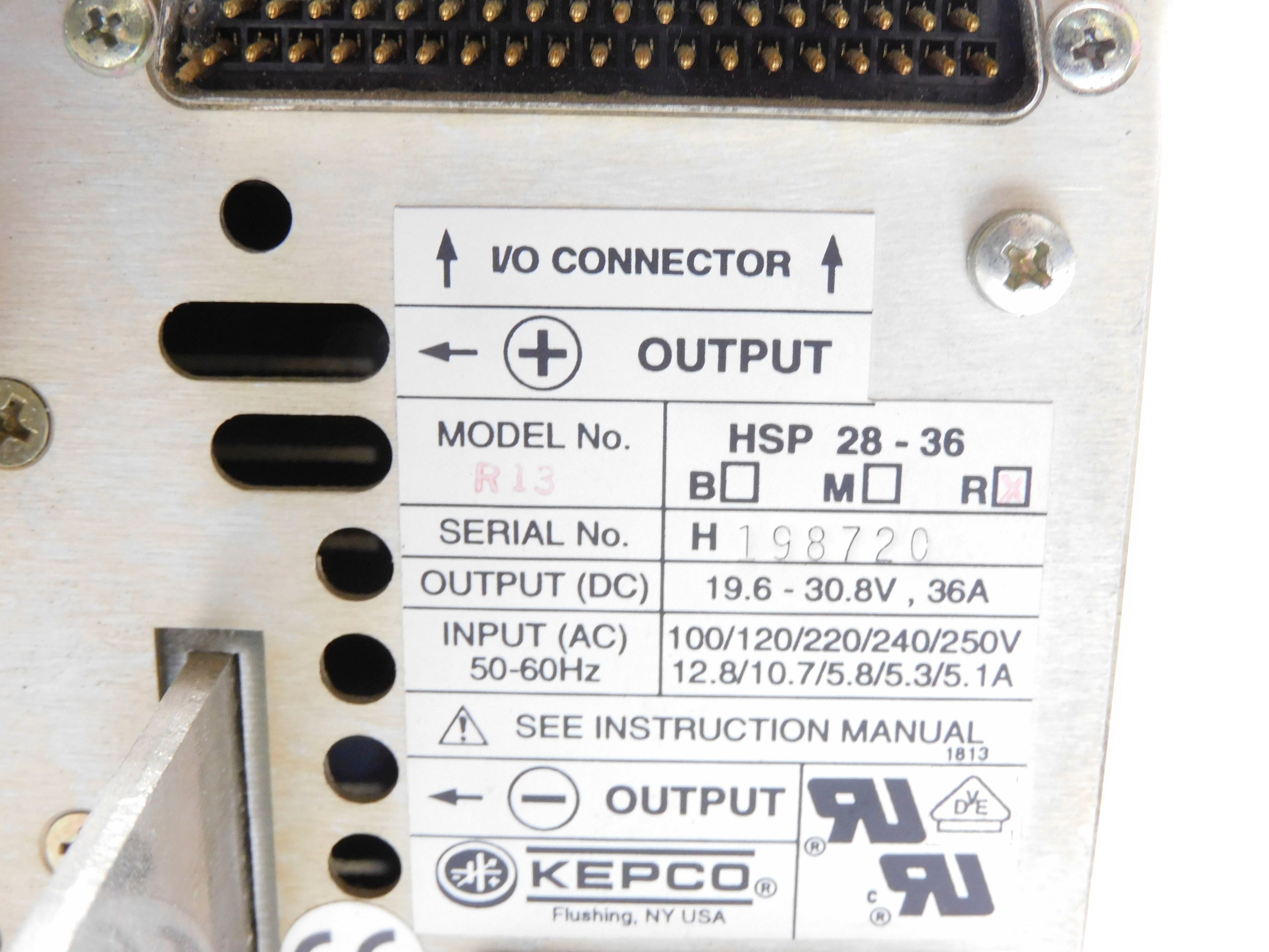 KEPCO HSP28-36R (AS PICTURED) UNMP