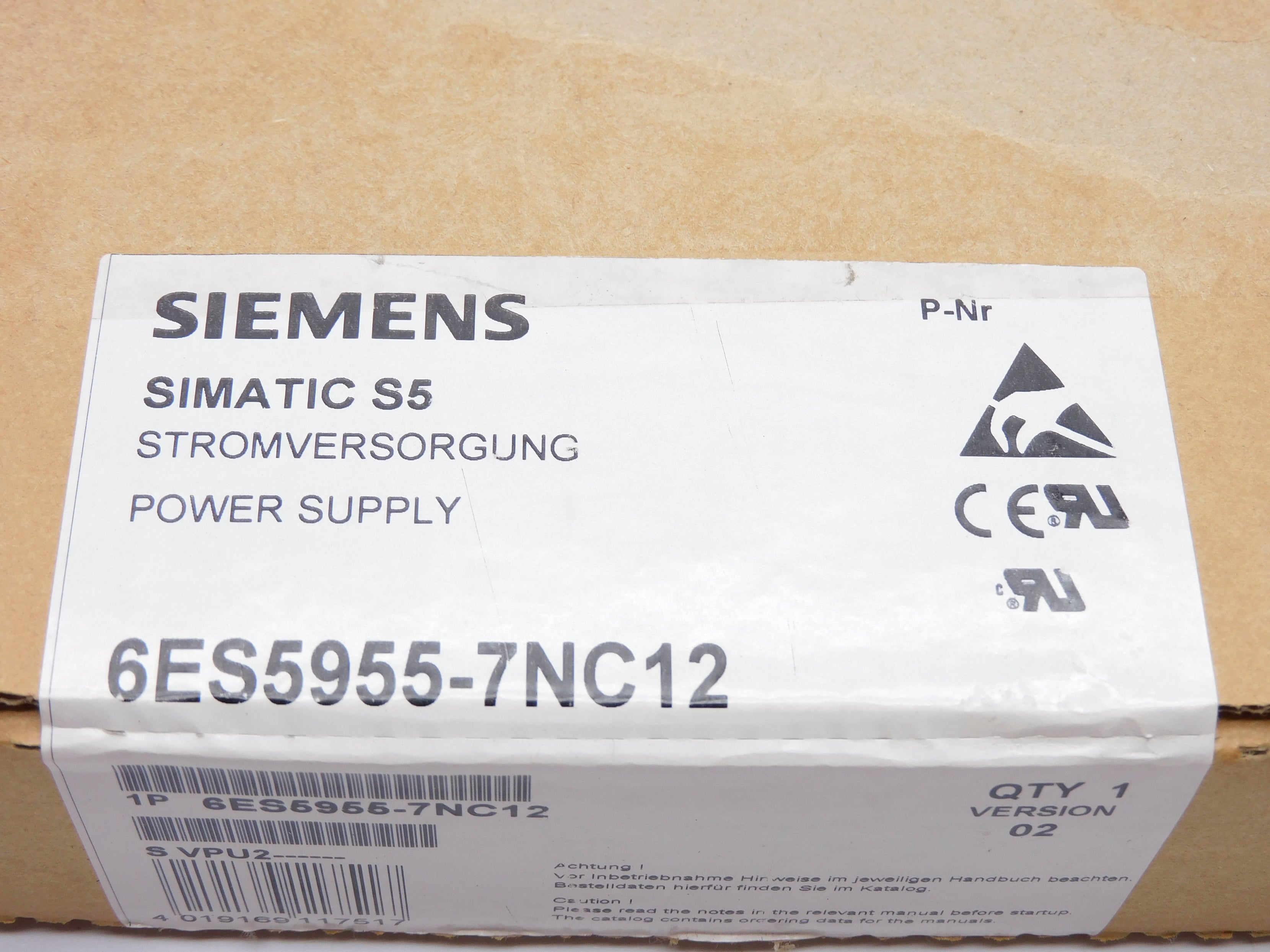 SIEMENS 6ES5955-7NC12 NSFS