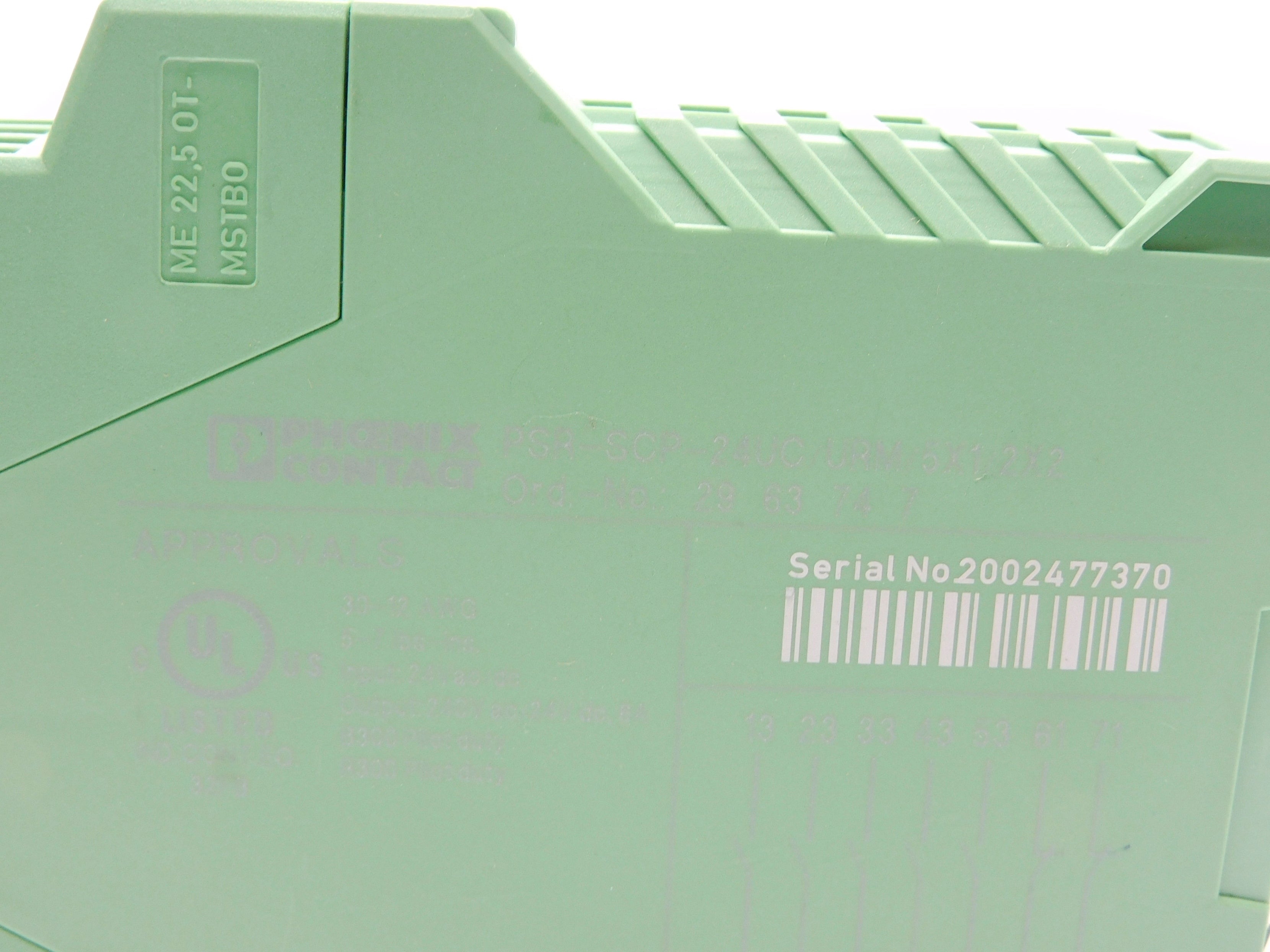 PHOENIX CONTACT PSR-SCP-24UC/URM/5X1/2X2 24V NSNP