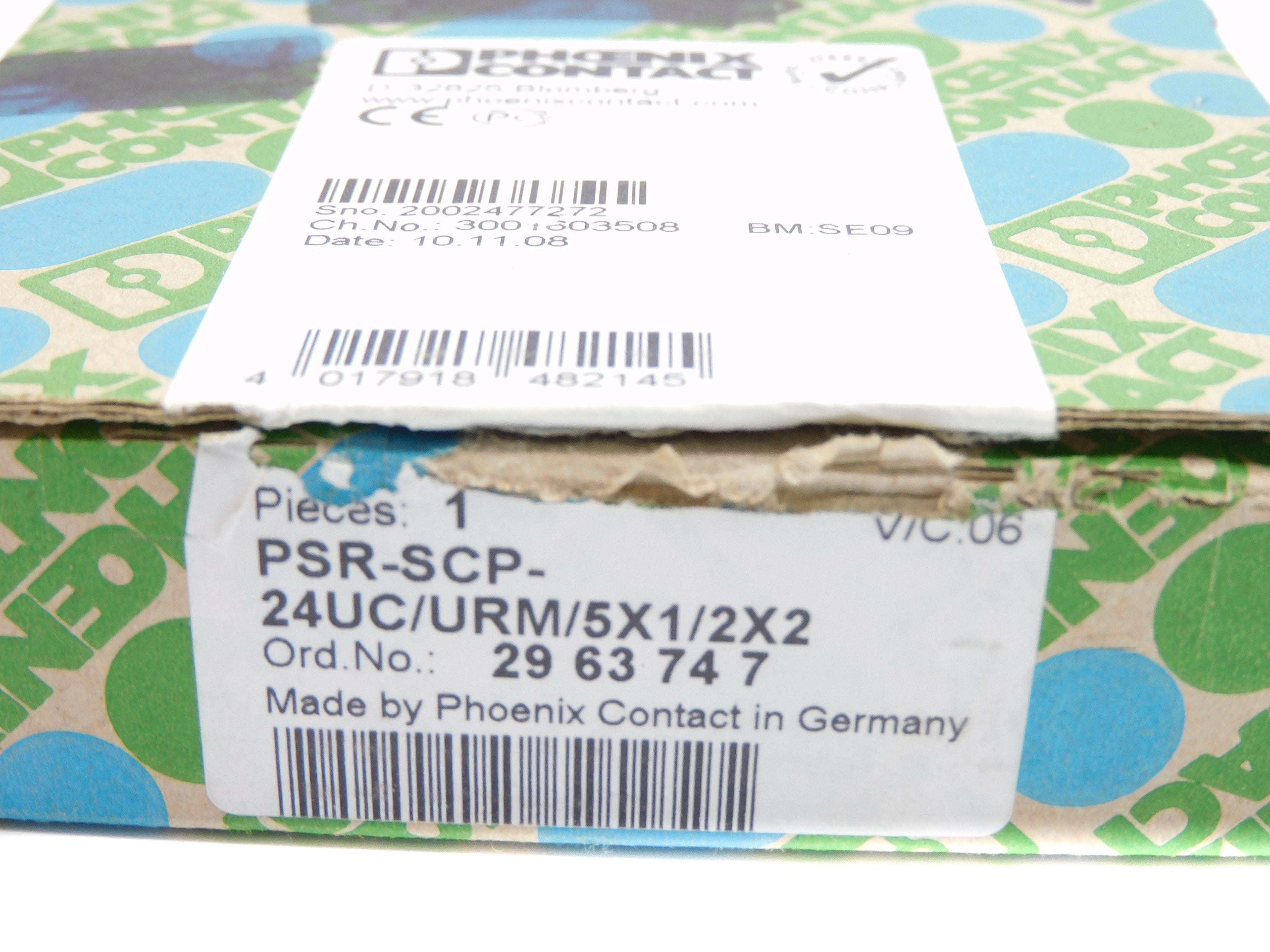 PHOENIX CONTACT PSR-SCP-24UC/URM/5X1/2X2 24V NSMP