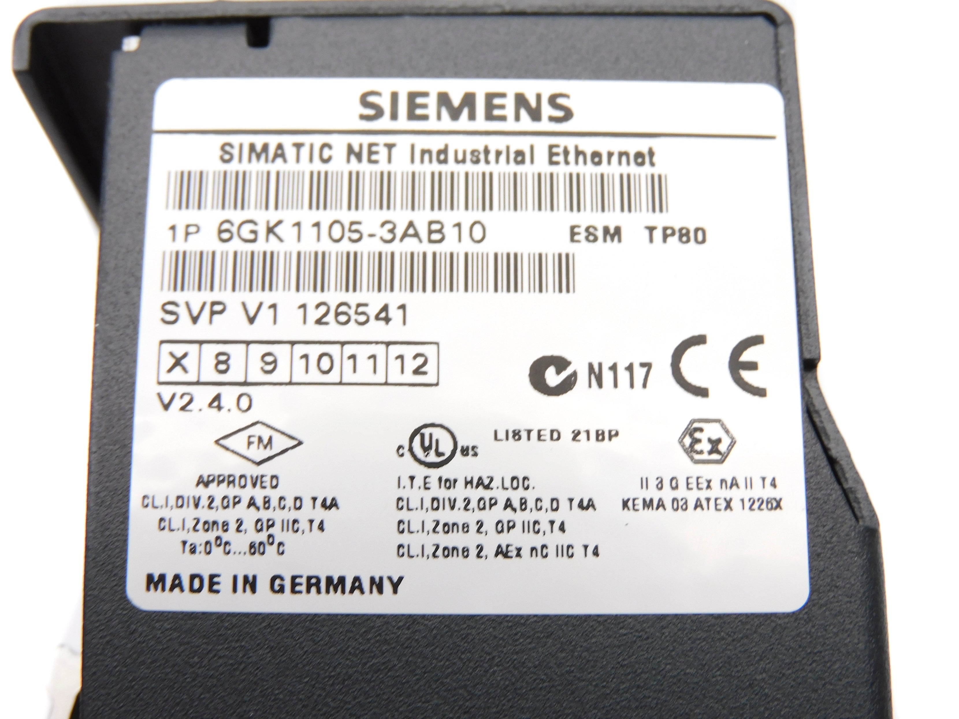 SIEMENS 6GK1105-3AB10 NSMP