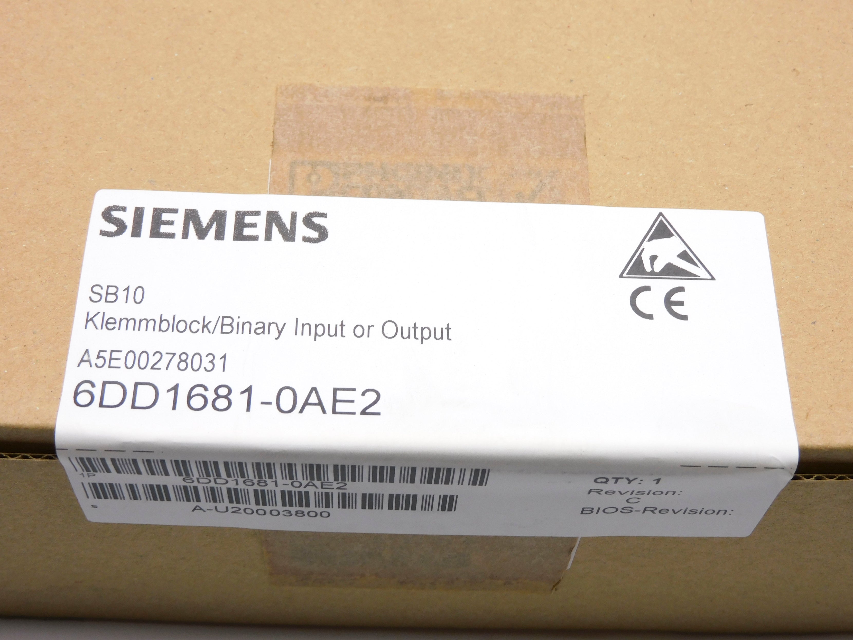 SIEMENS 6DD1681-0AE2 NSFS