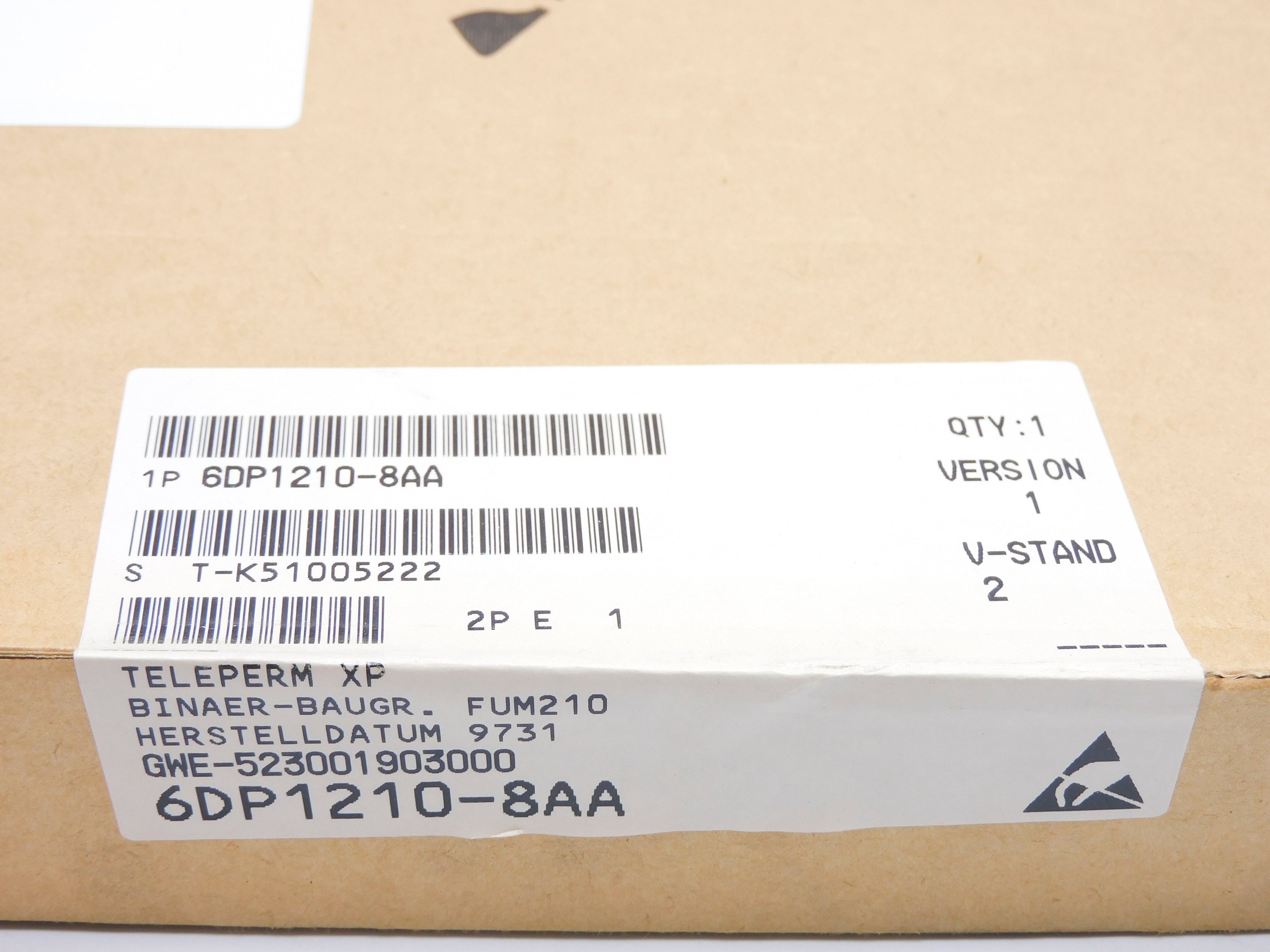 SIEMENS 6DP1210-8AA NSFS
