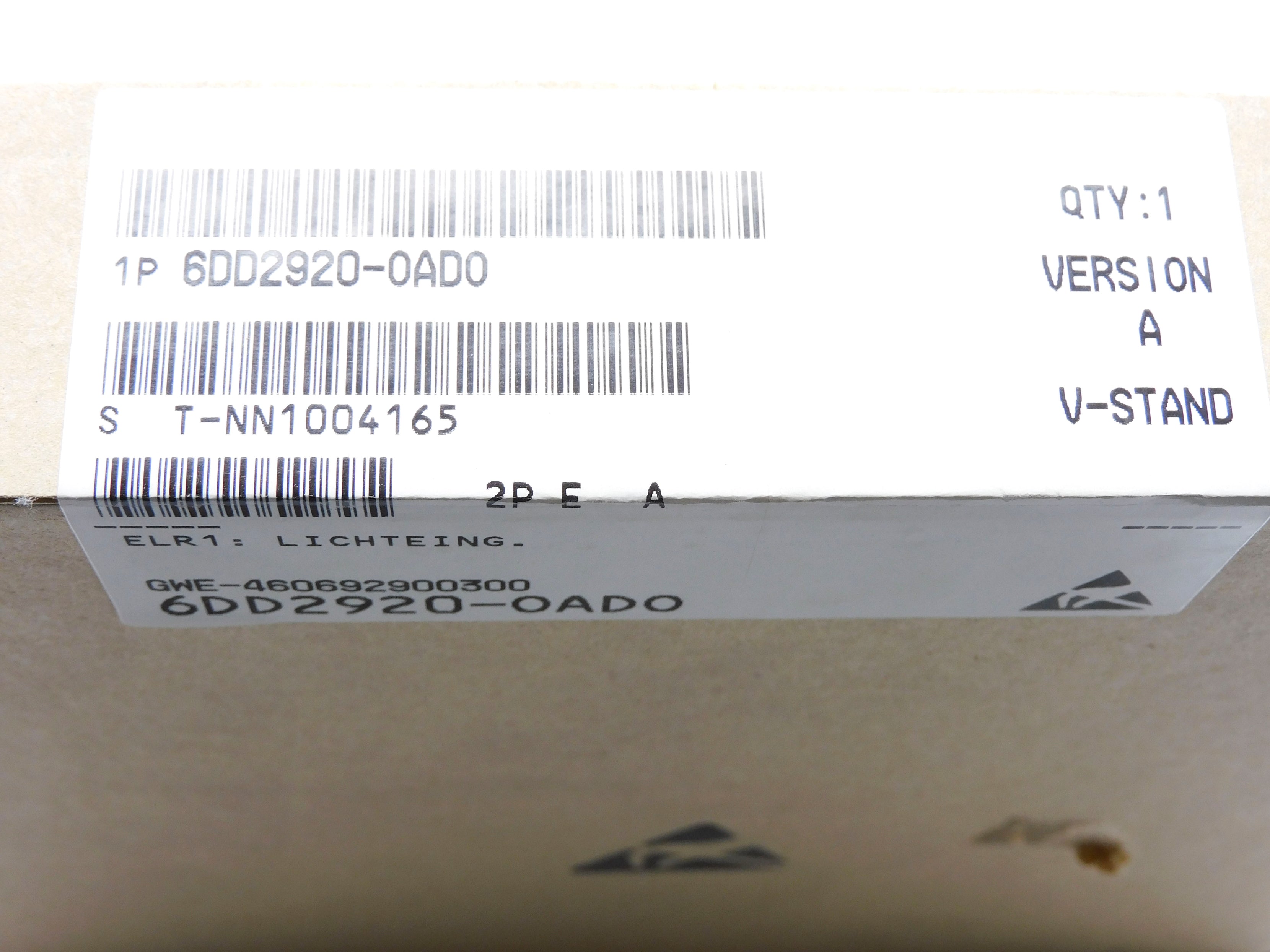 SIEMENS 6DD2920-0AD0 NSFS