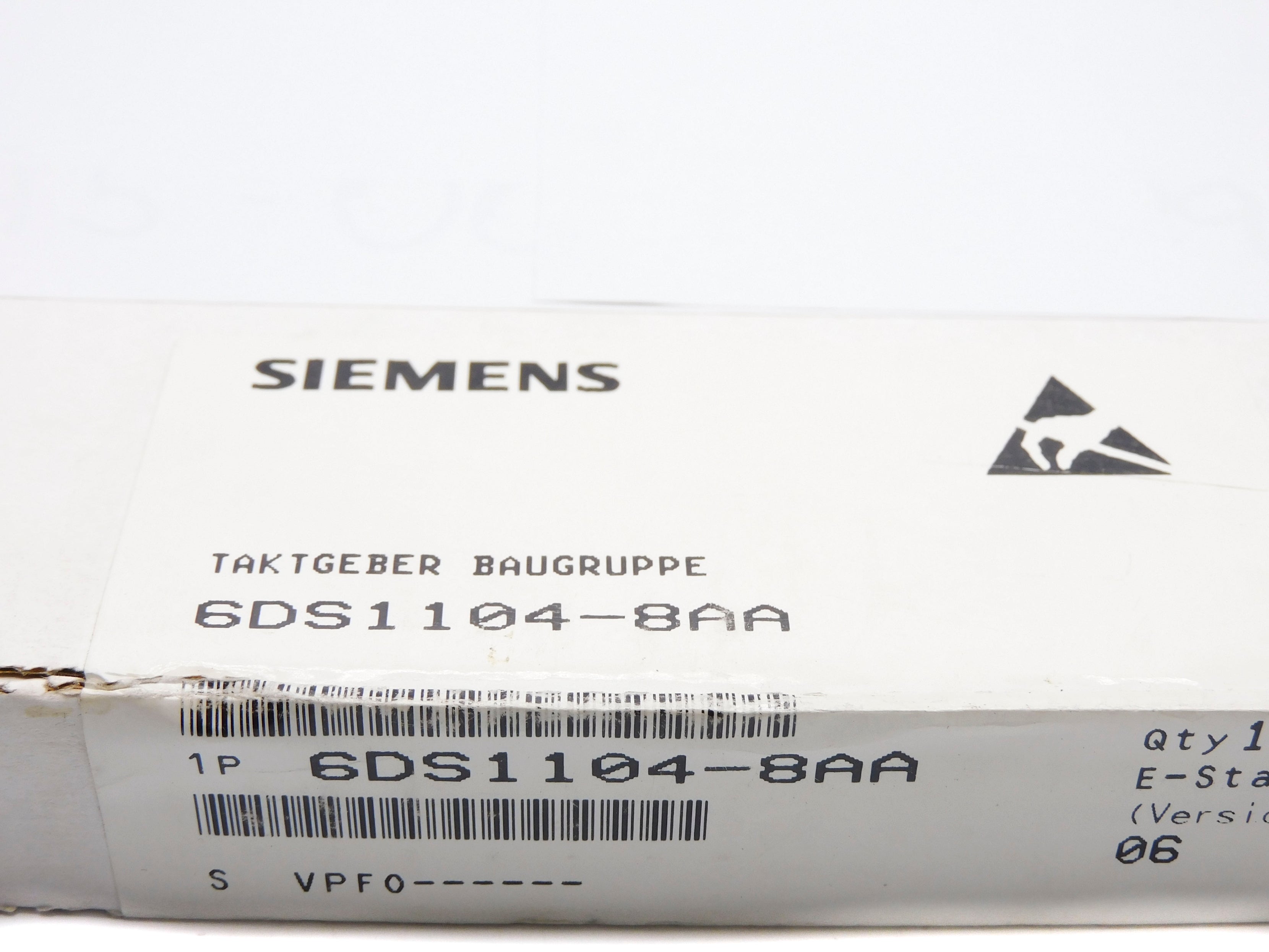 SIEMENS 6DS1104-8AA NSFS