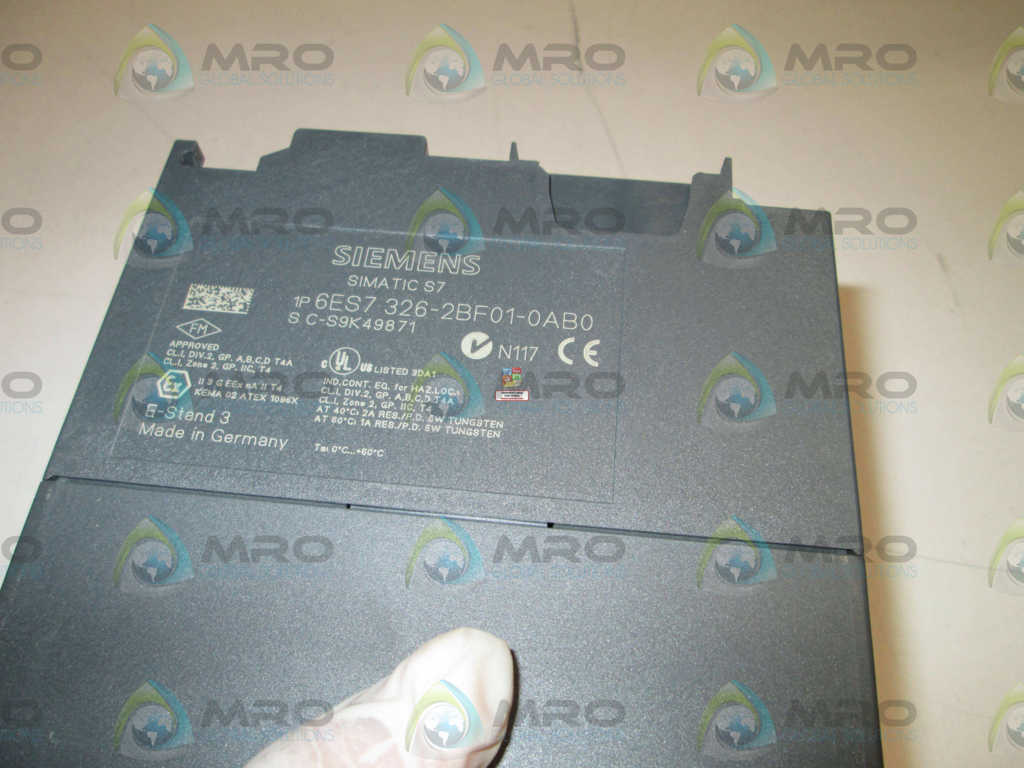 SIEMENS 6ES7326-2BF01-0AB0 OUTPUT MODULE *NEW NO BOX*