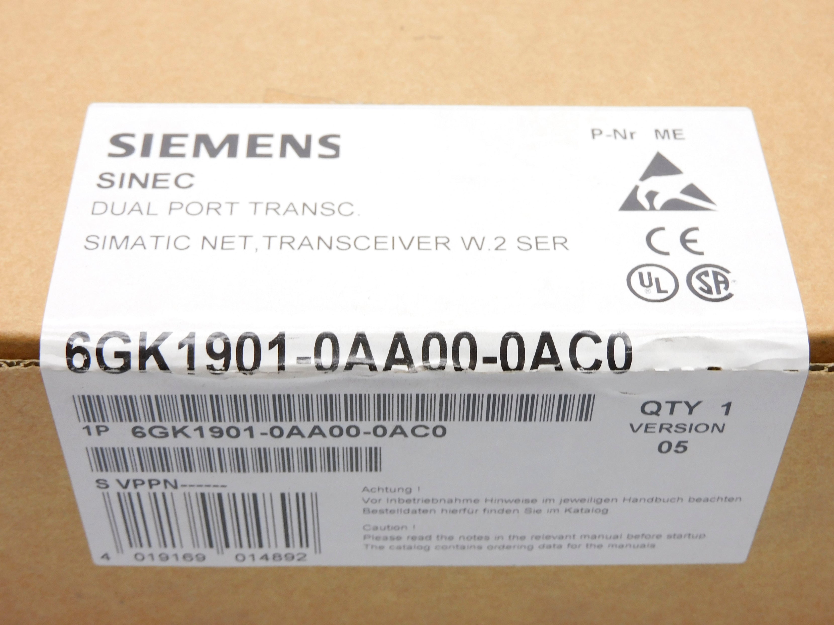 SIEMENS 6GK1901-0AA00-0AC0 NSFS