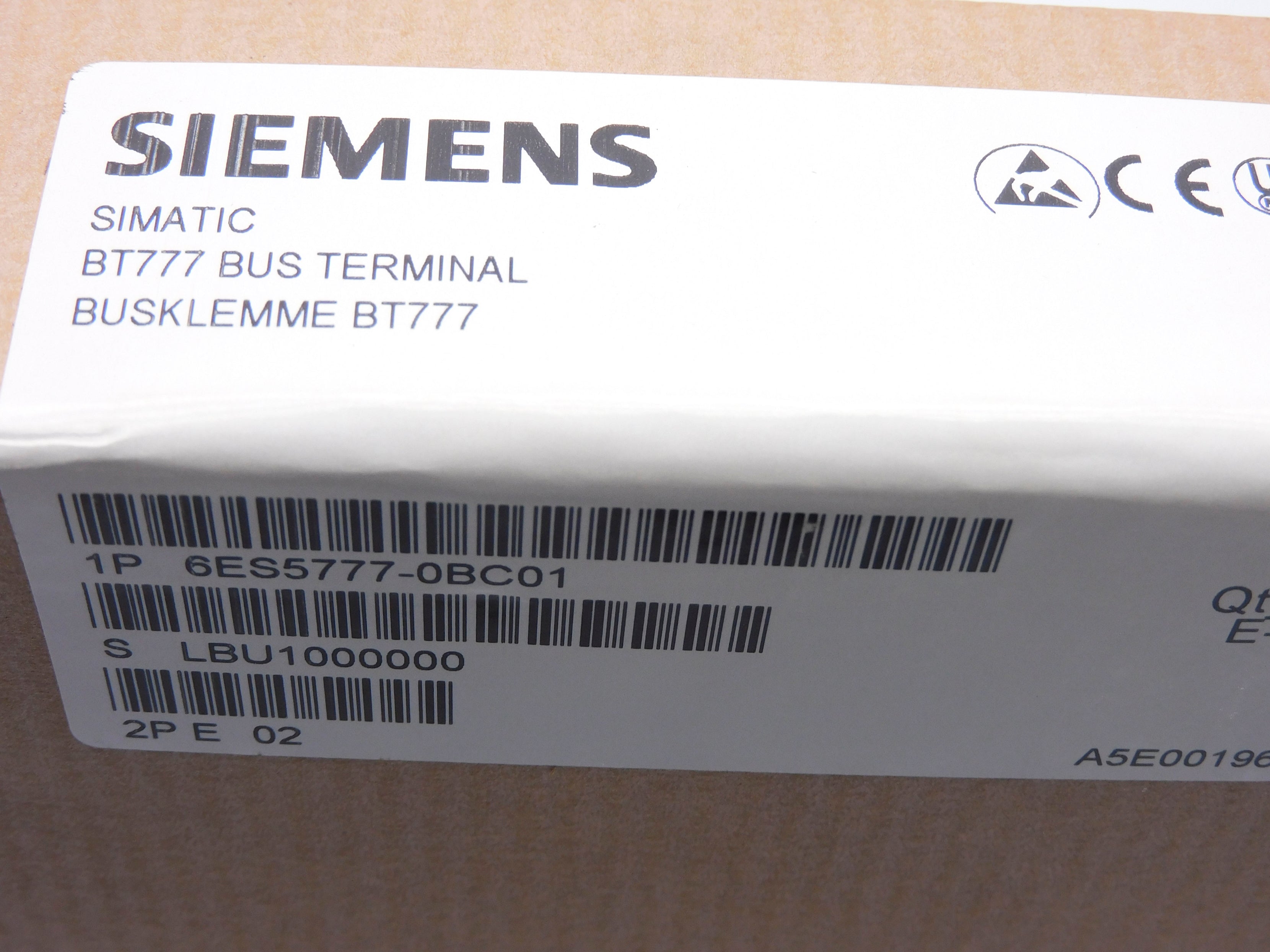 SIEMENS 6ES5777-0BC01 NSFS