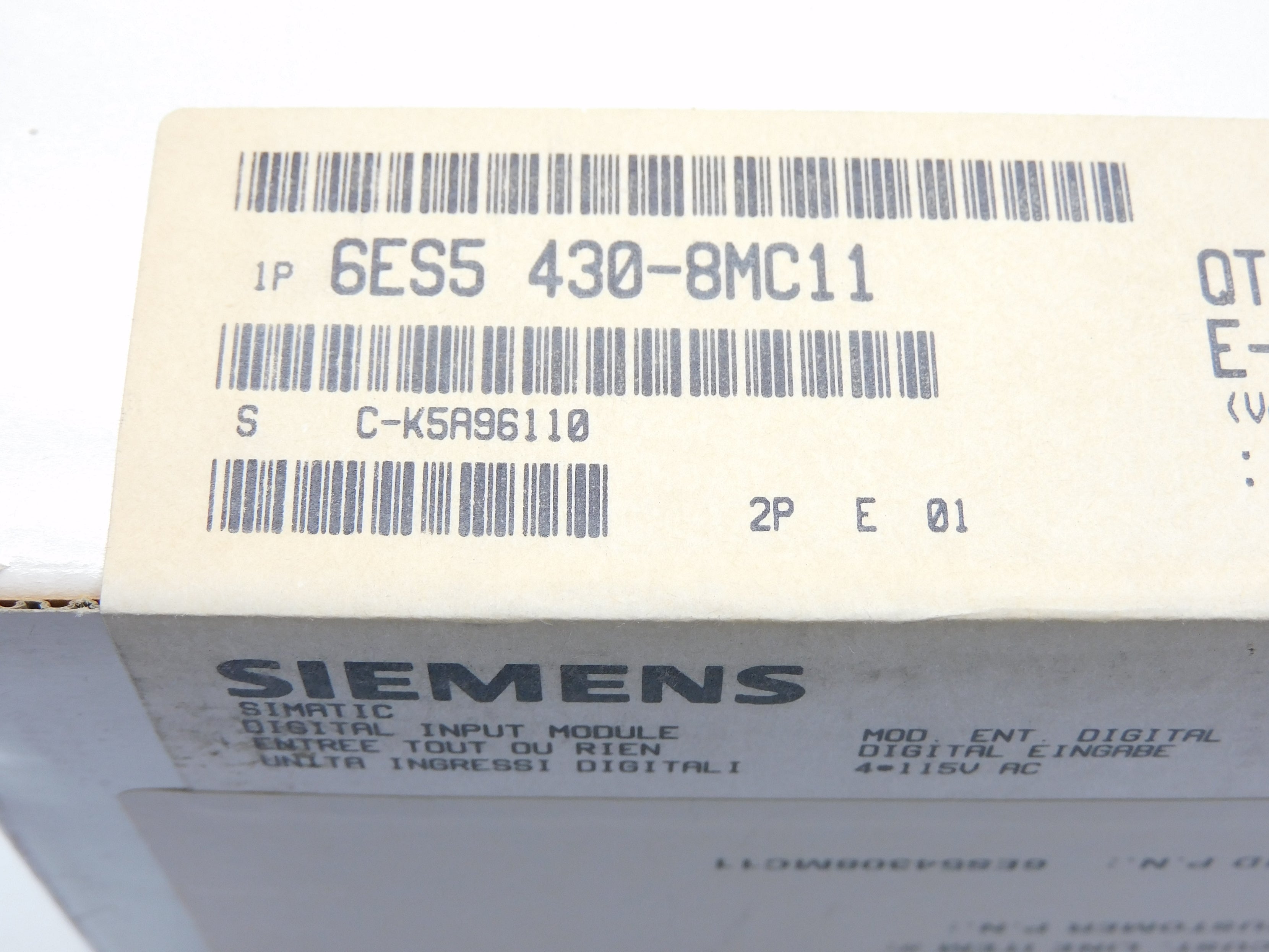 SIEMENS 6ES5430-8MC11 NSFS